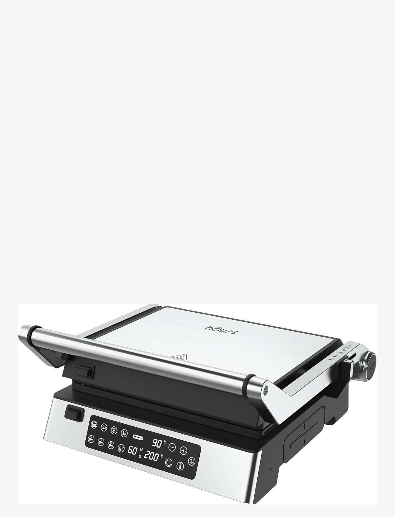 Hâws - Hâws CG30006 Table Grill / Panini Grill w/ Digital thermometer 2000W PFAS Free Coating - tischgrills - black - 0