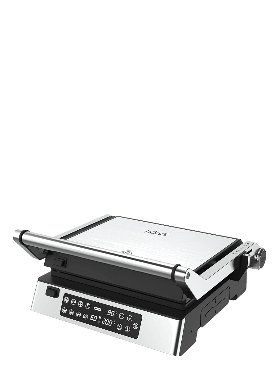 Hâws - Hâws CG30006 Table Grill / Panini Grill w/ Digital thermometer 2000W PFAS Free Coating - tischgrills - black - 1