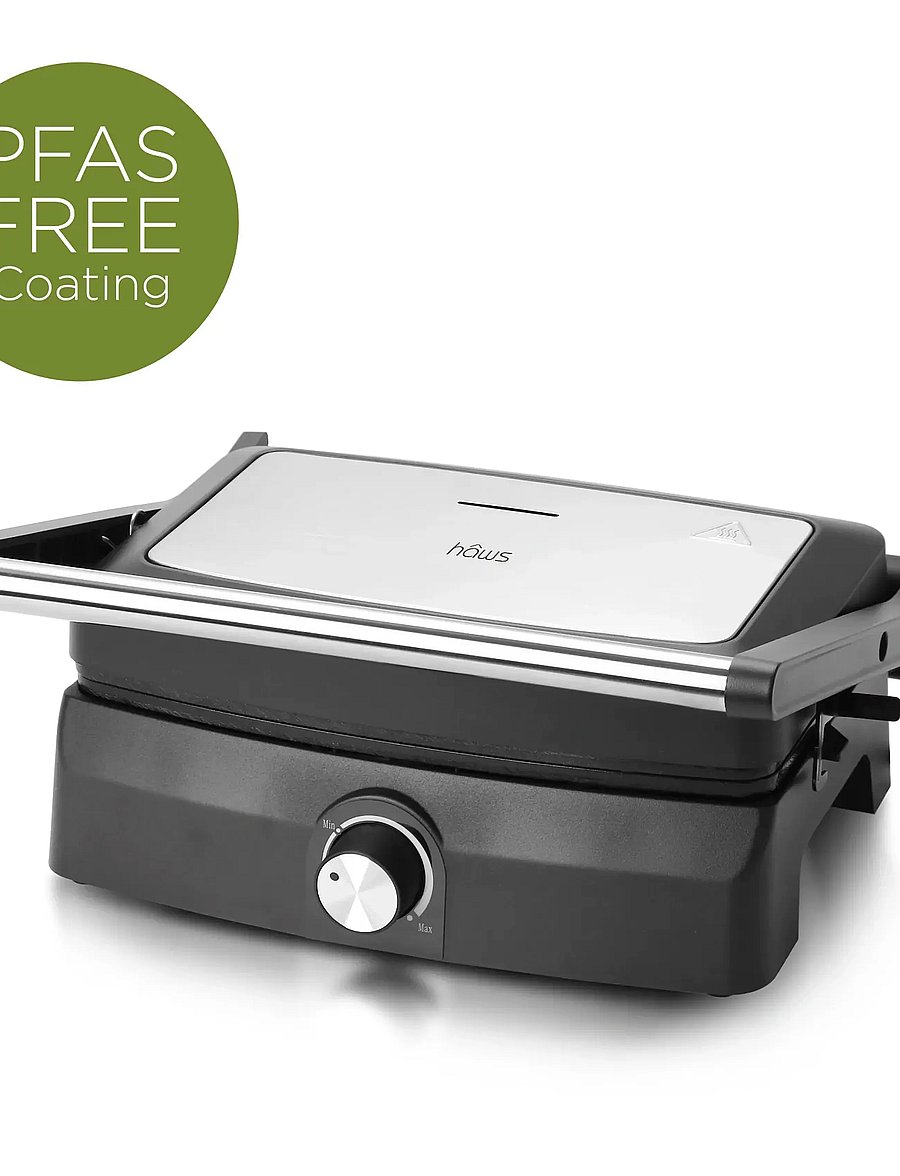 Hâws - Hâws Contact Grill 750W PFAS Free Coating - lauagrillid - black - 3