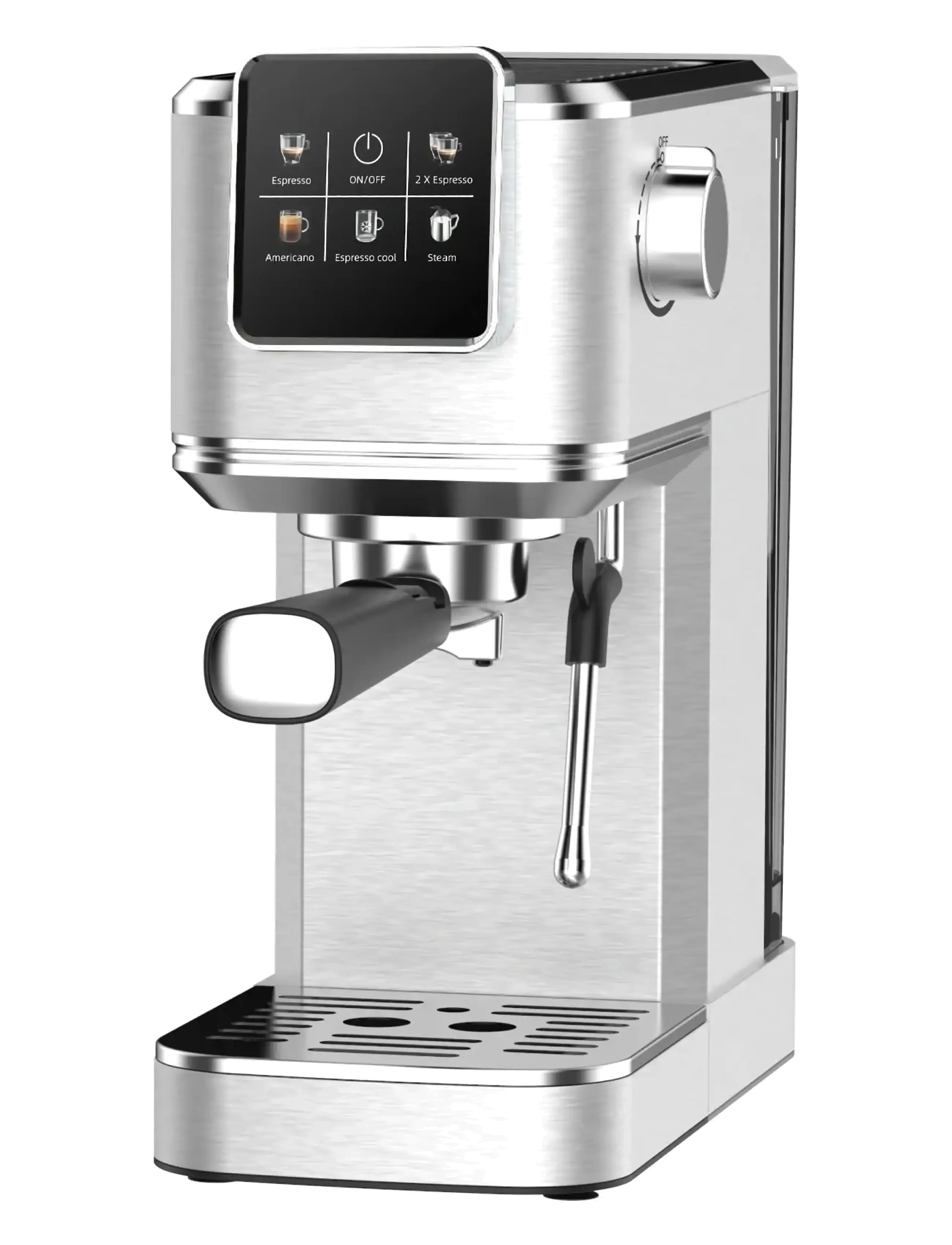 Hâws - Hâws Espresso Machine 7-IN-1 Steel 20 Bar 1350W - osta hinna alusel - black - 2