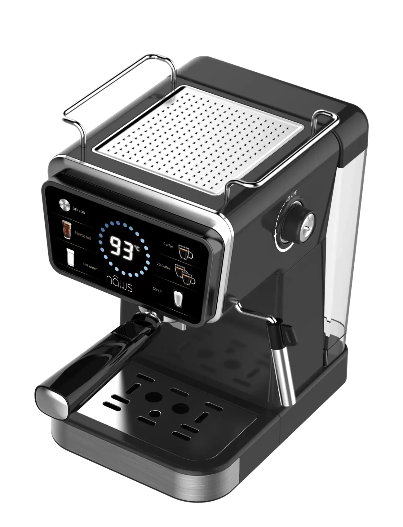 Hâws - Hâws Espresso Machine 7-IN-1 20 Bar 1350W - black - 2