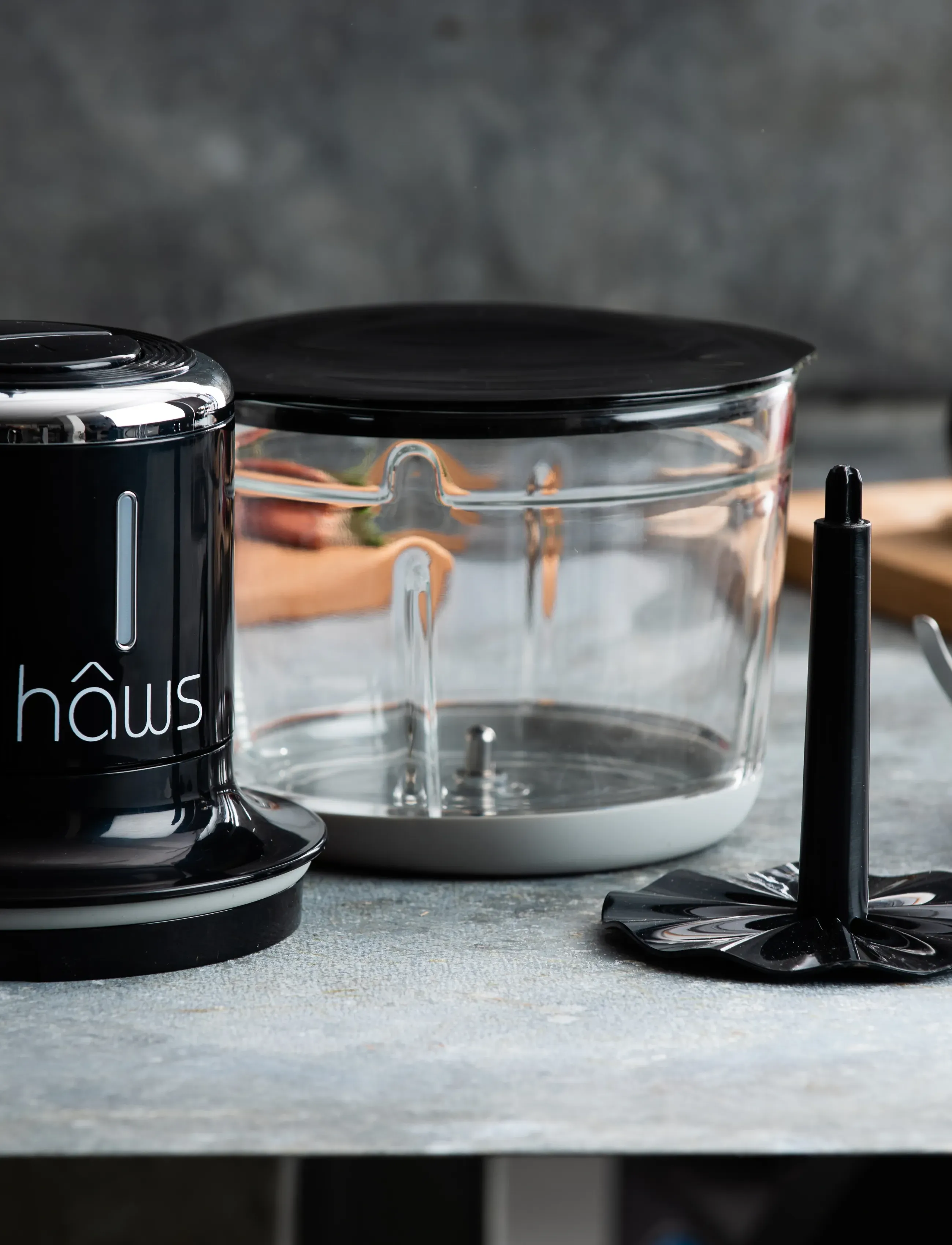 Hâws Hâws Ct200 Cordless Chopper 200W, 1 L, Black, Køkkenmaskiner > Foodprocessorer, Unisex
