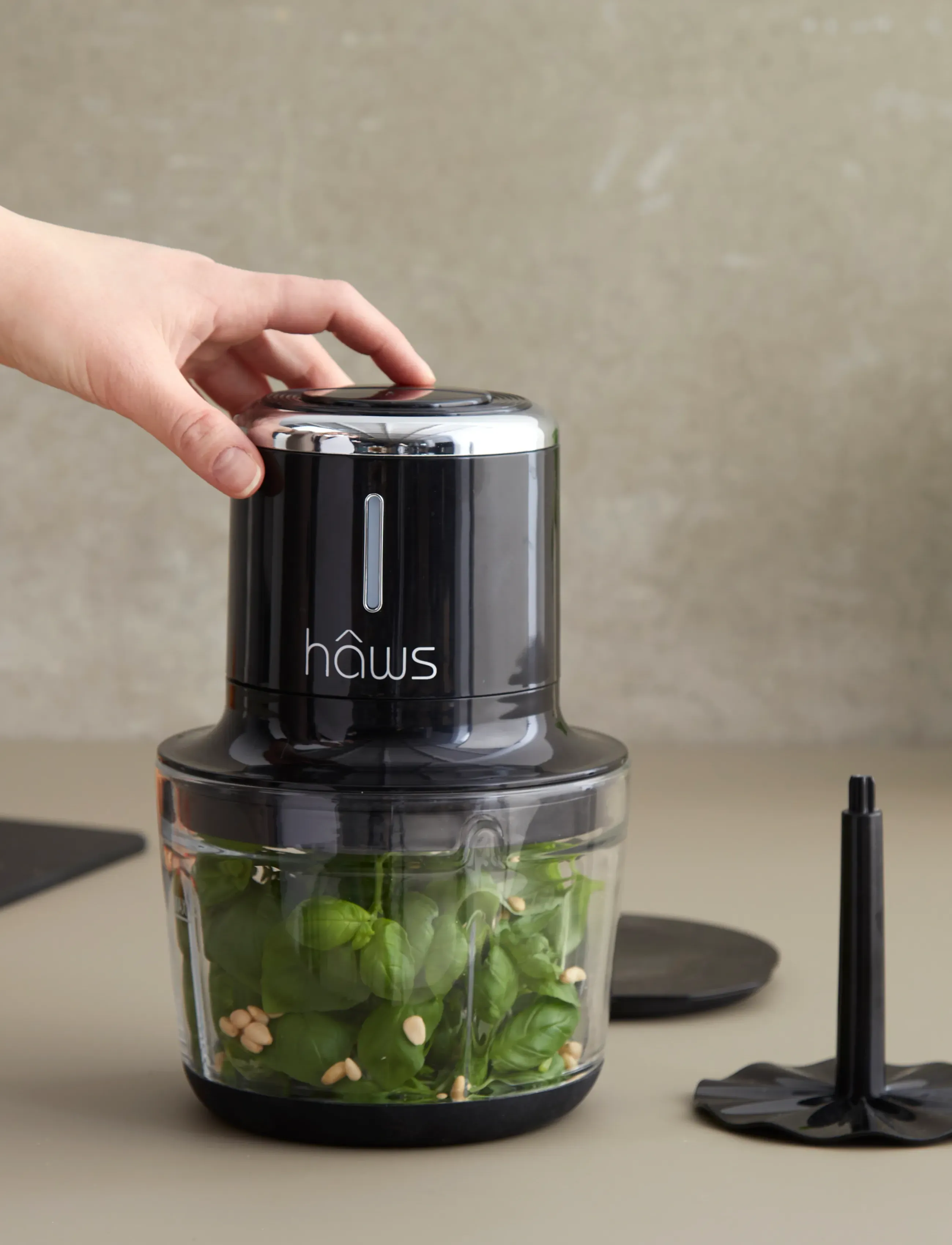 Hâws - Hâws CT200 Cordless Chopper 200W - mixers & blenders - black - 4