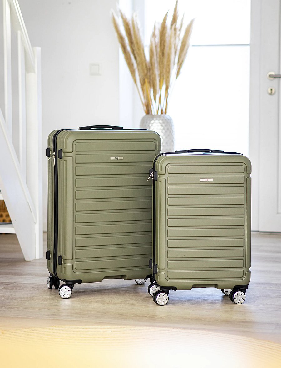 Hâws - Hâws Copenhagen Suitcase Set 2 pcs Army Green - nach anlass kaufen - green - 0