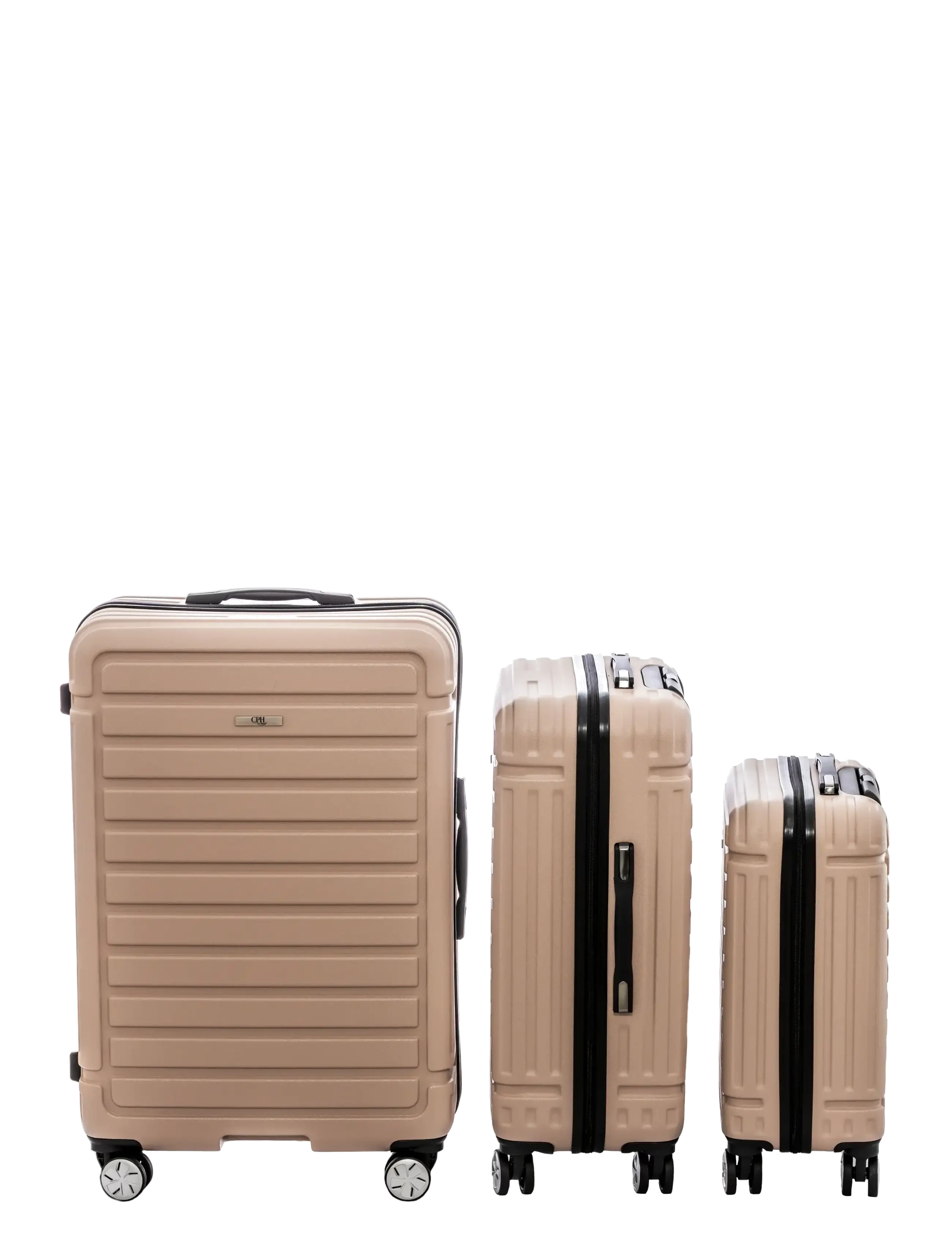 Hâws - Hâws Copenhagen Suitcase Set 3 pcs Champagne - beige - 1