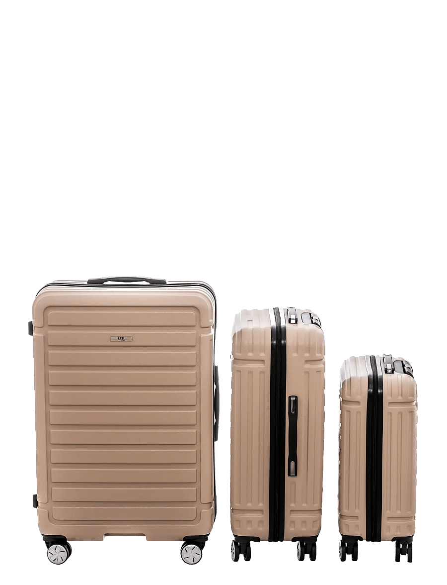 Hâws - Hâws Copenhagen Suitcase Set 3 pcs Champagne - nach anlass kaufen - beige - 1