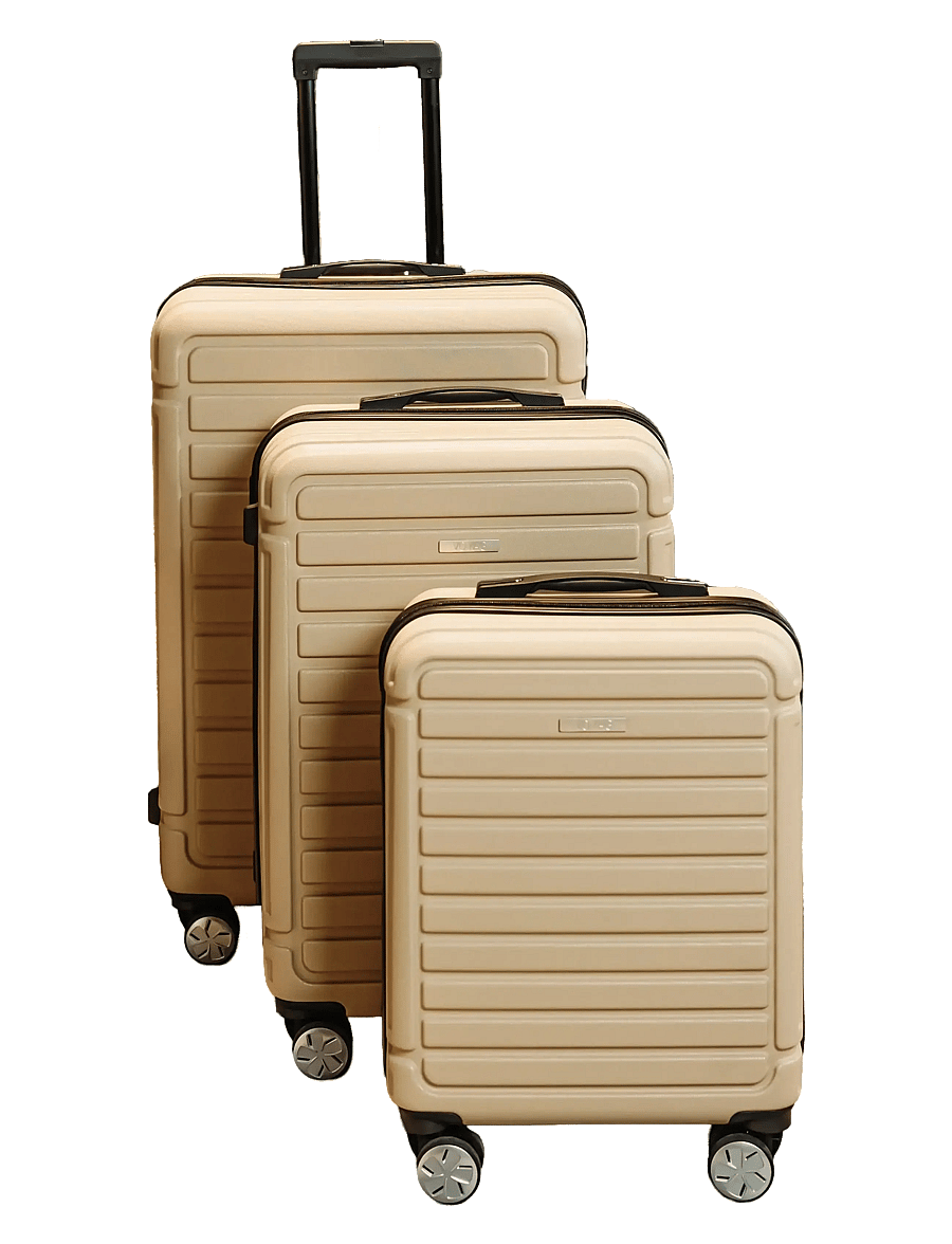 Hâws - Hâws Copenhagen Suitcase Set 3 pcs Champagne - nach anlass kaufen - beige - 2