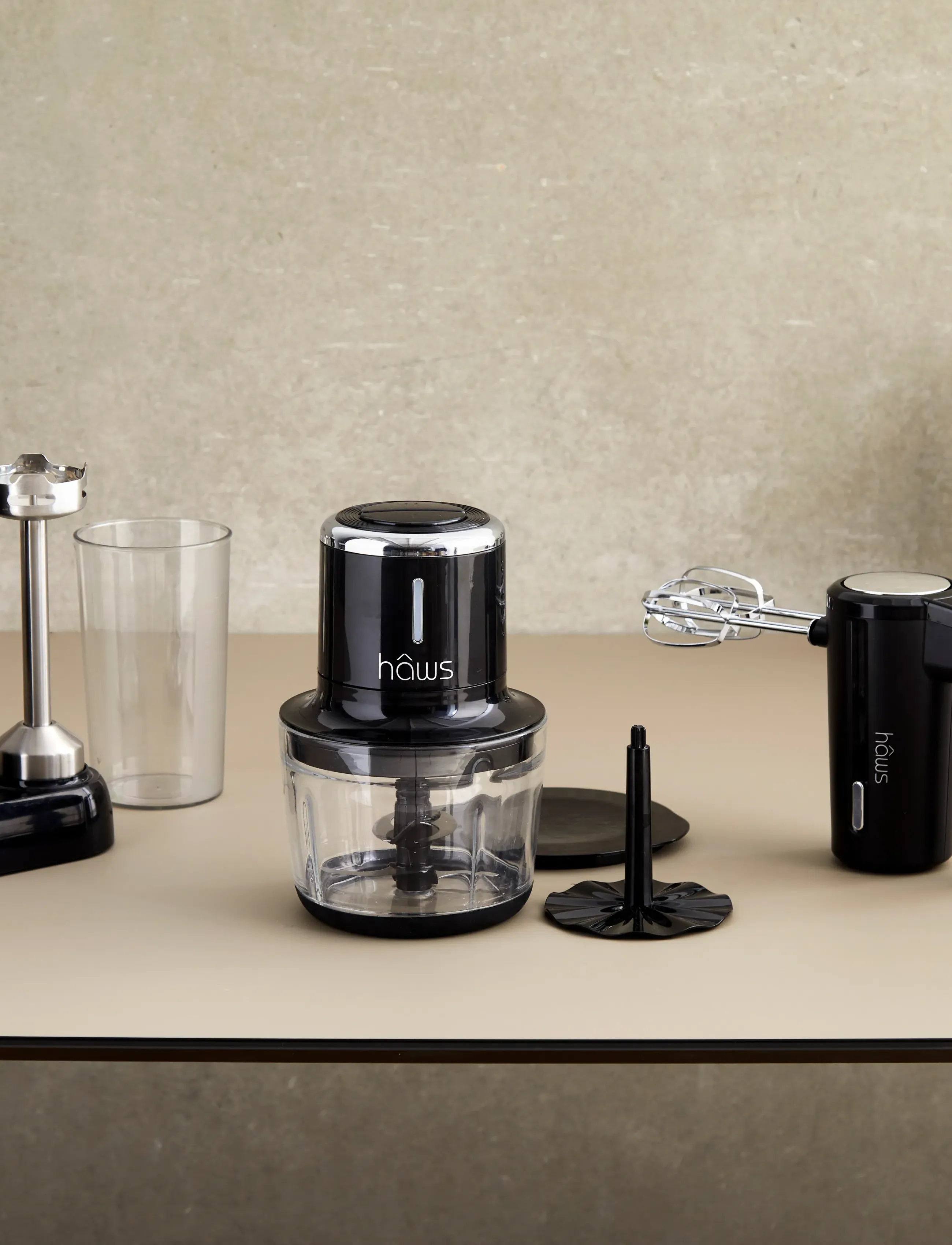Hâws - Hâws HM80 Alrø Cordless Hand Mixer - mixers & blenders - black - 3