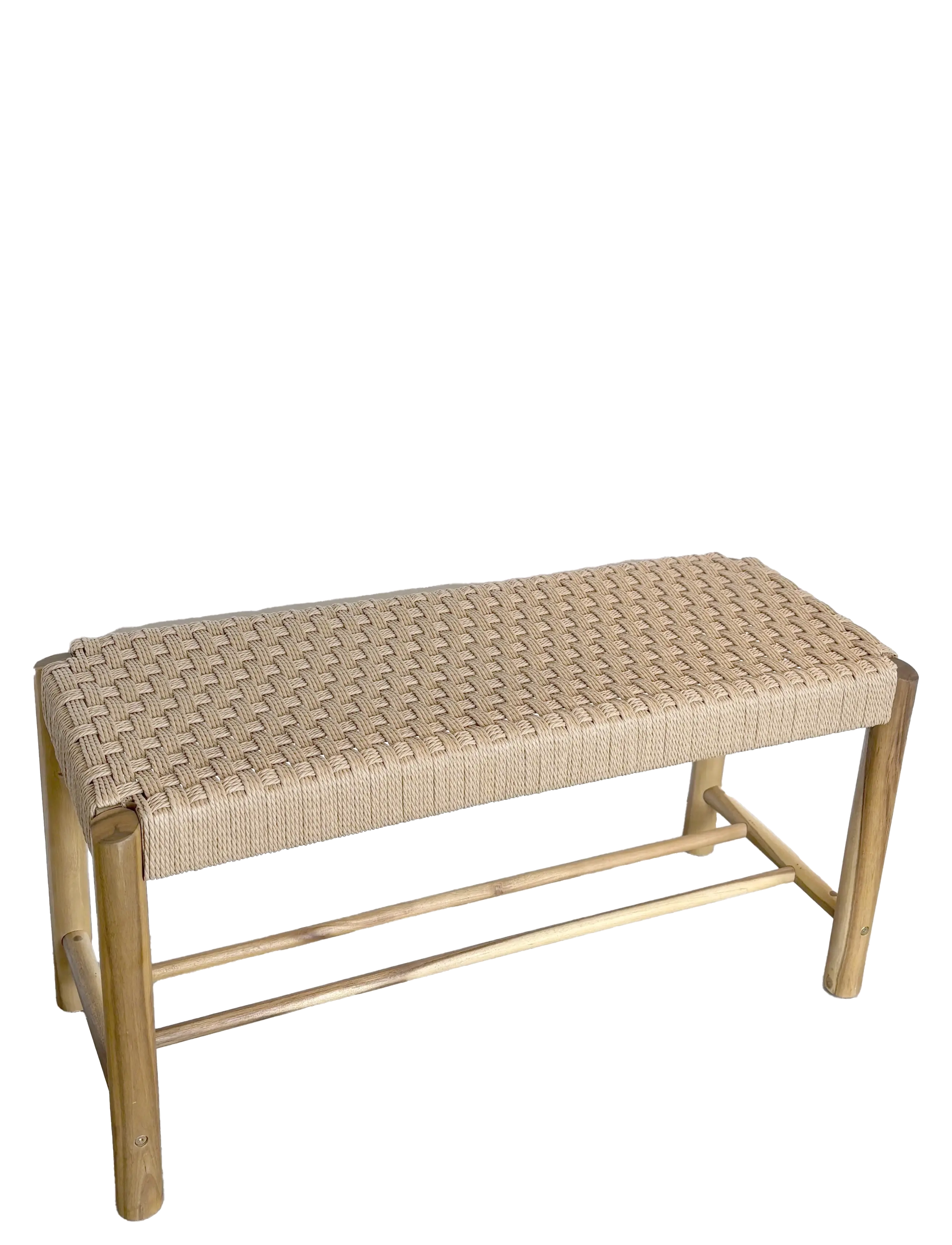 Hâws Nooka Lounge Bench Paper Cord, One Size, Chairs & Stools - Benches, Homeware