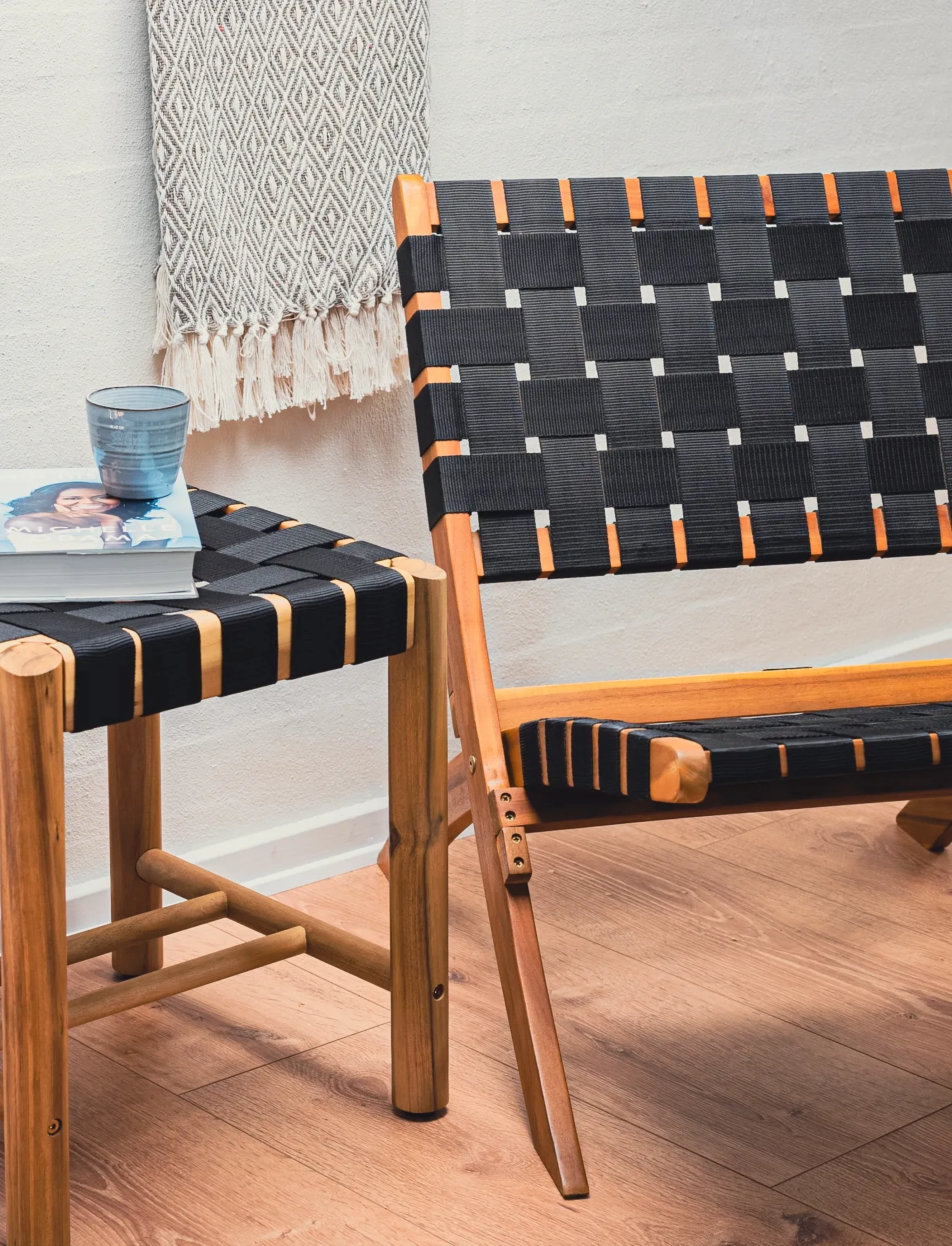 Hâws - Nooka Lounge Chair Black PE - mööbel - black - 4