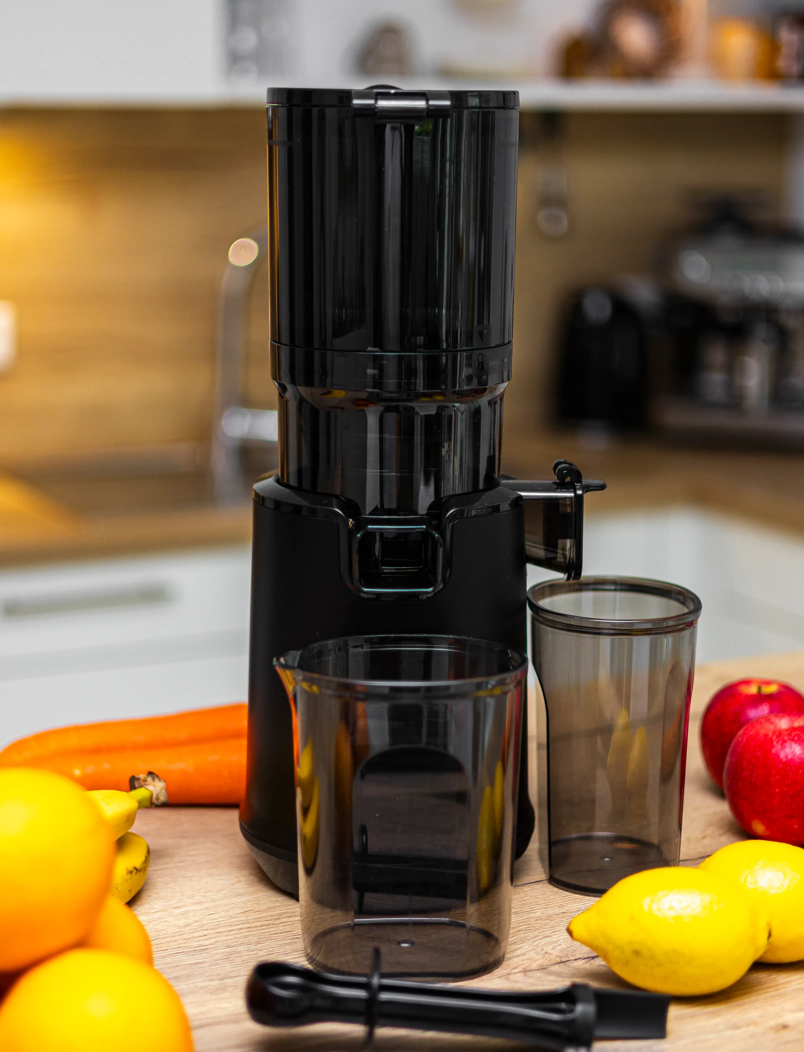 Hâws - Hâws Self-Feeding Hopper Slow Juicer - black - 5