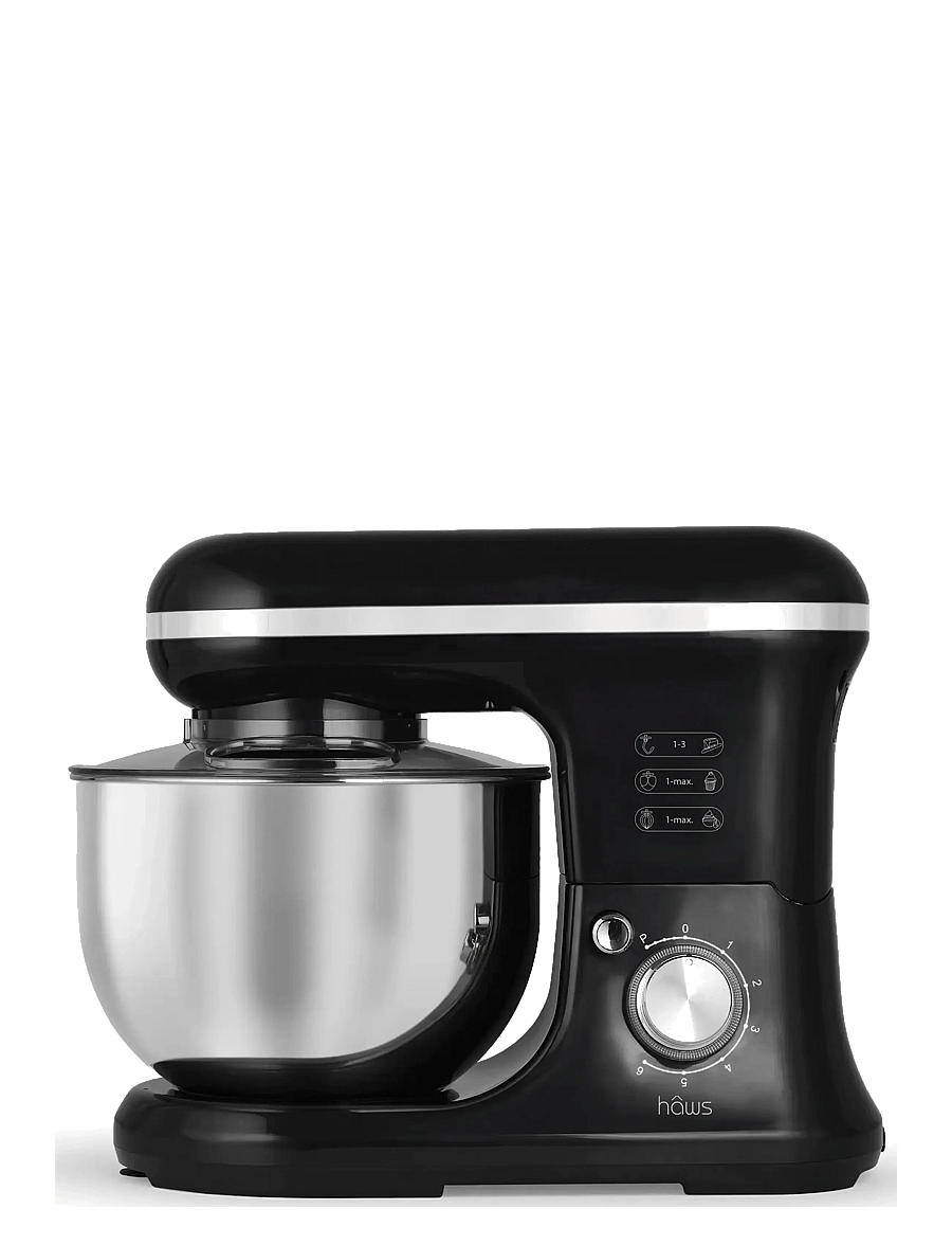 Hâws - Hâws KM1200 Venø Kitchen Machine Black 1200 W - standmixer - black - 1