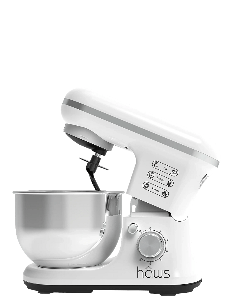 Hâws - Hâws KM1200W Kitchen Machine White 1200 W - standmixer - white - 1