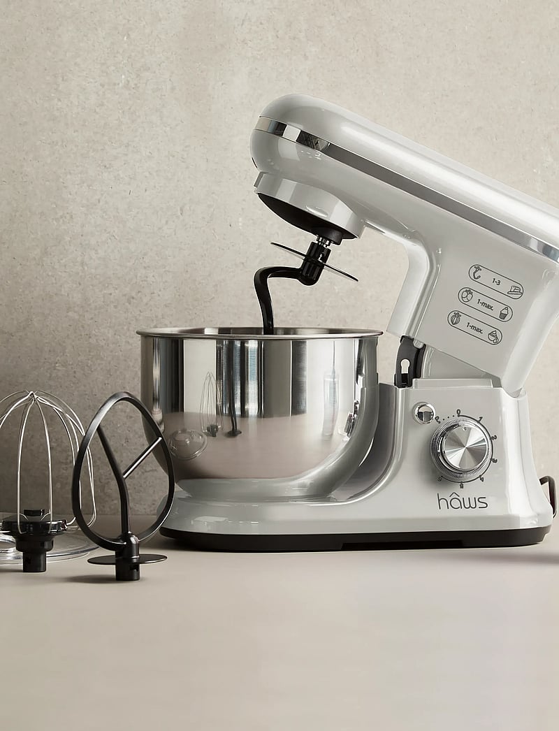 Hâws - Hâws KM1200W Kitchen Machine White 1200 W - standmixer - white - 2