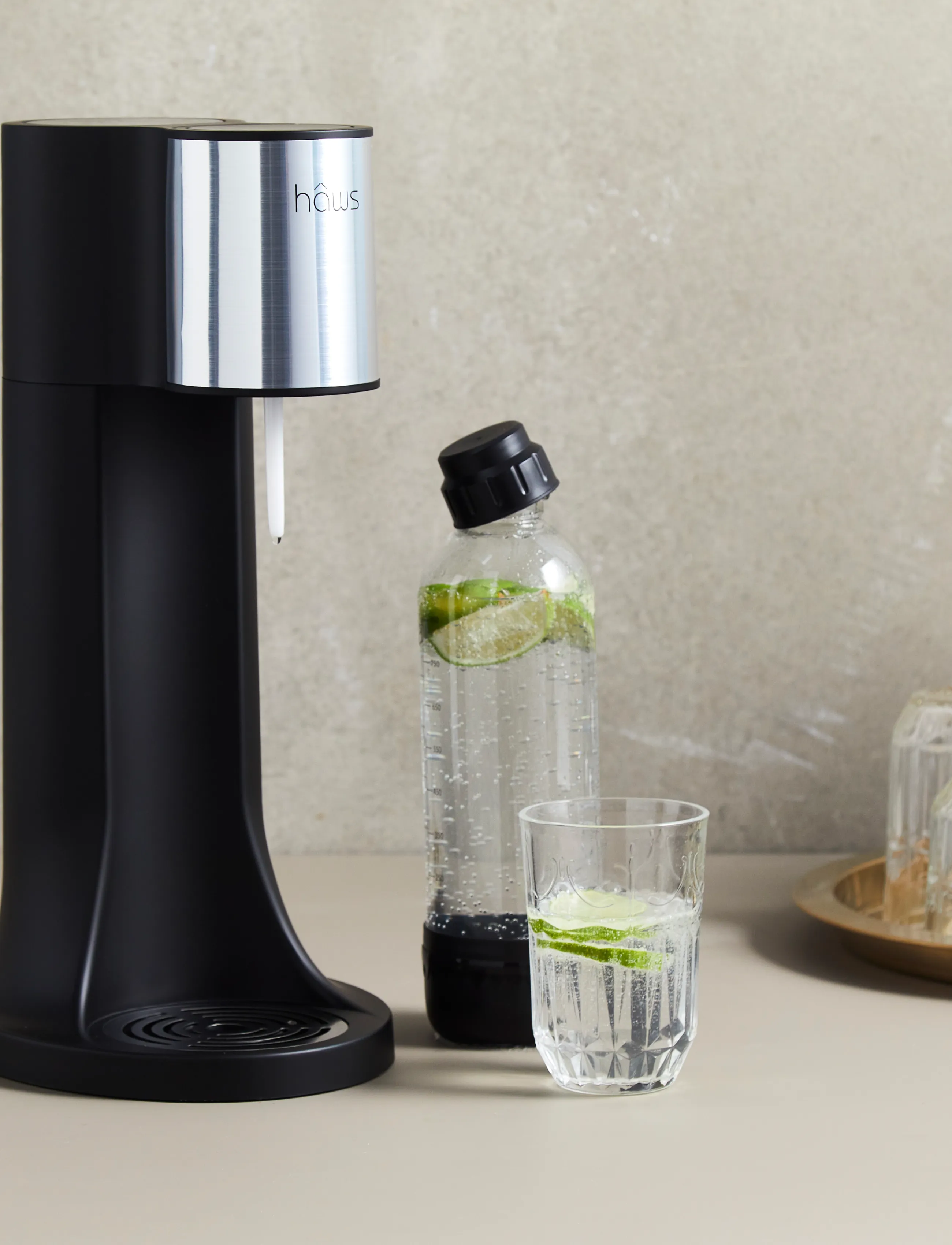 Hâws - Hâws SSM202185 Soda And Sparkling Water Maker - weitere küchengeräte - black - 4