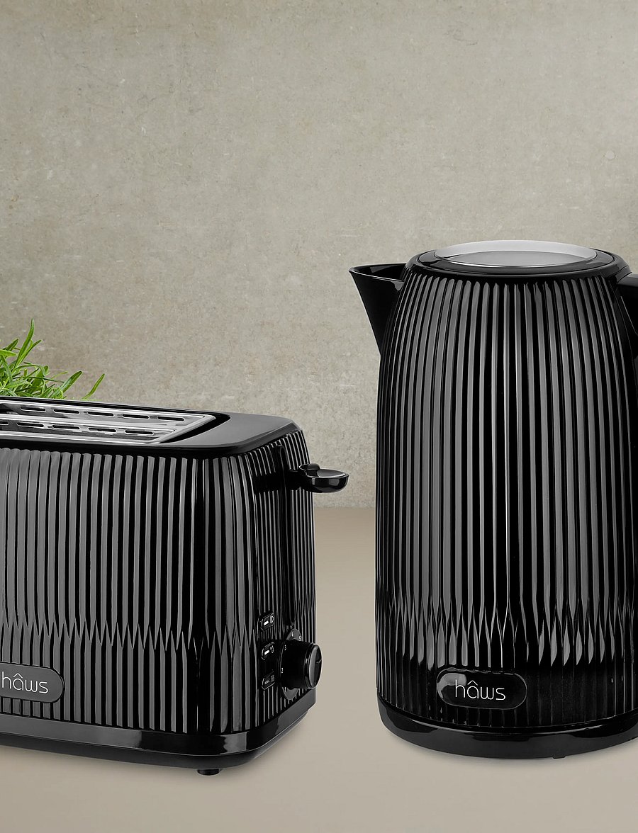 Hâws - Hâws Toaster 800W & Water Kettle 2200W - black - 0