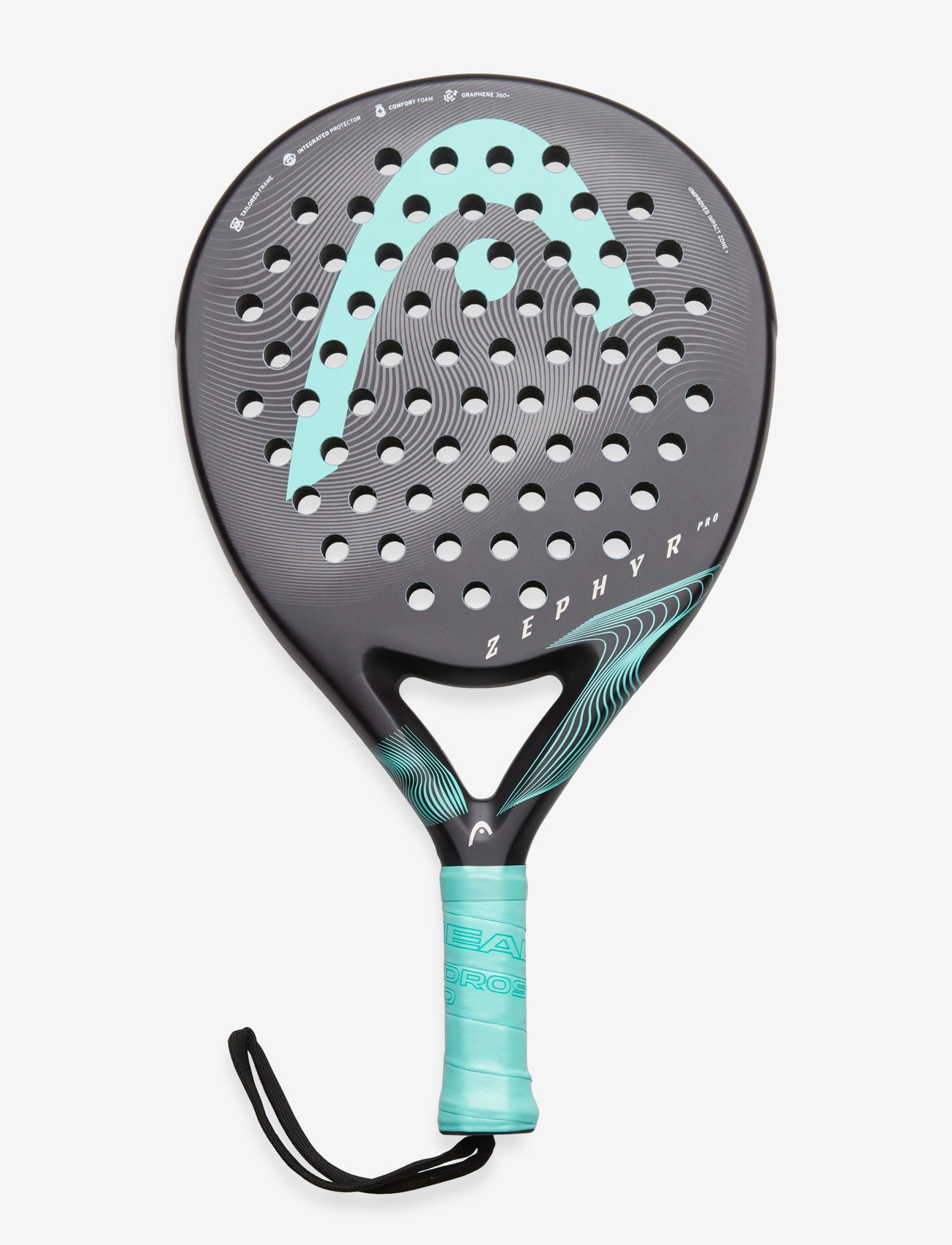Head - Zephyr Pro 2023_bk_te - black/teal - 0