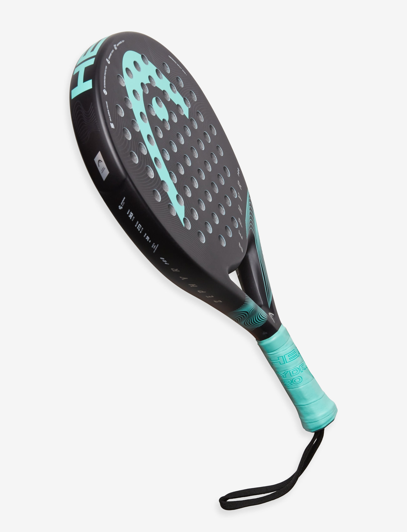 Head - Zephyr Pro 2023_bk_te - black/teal - 1