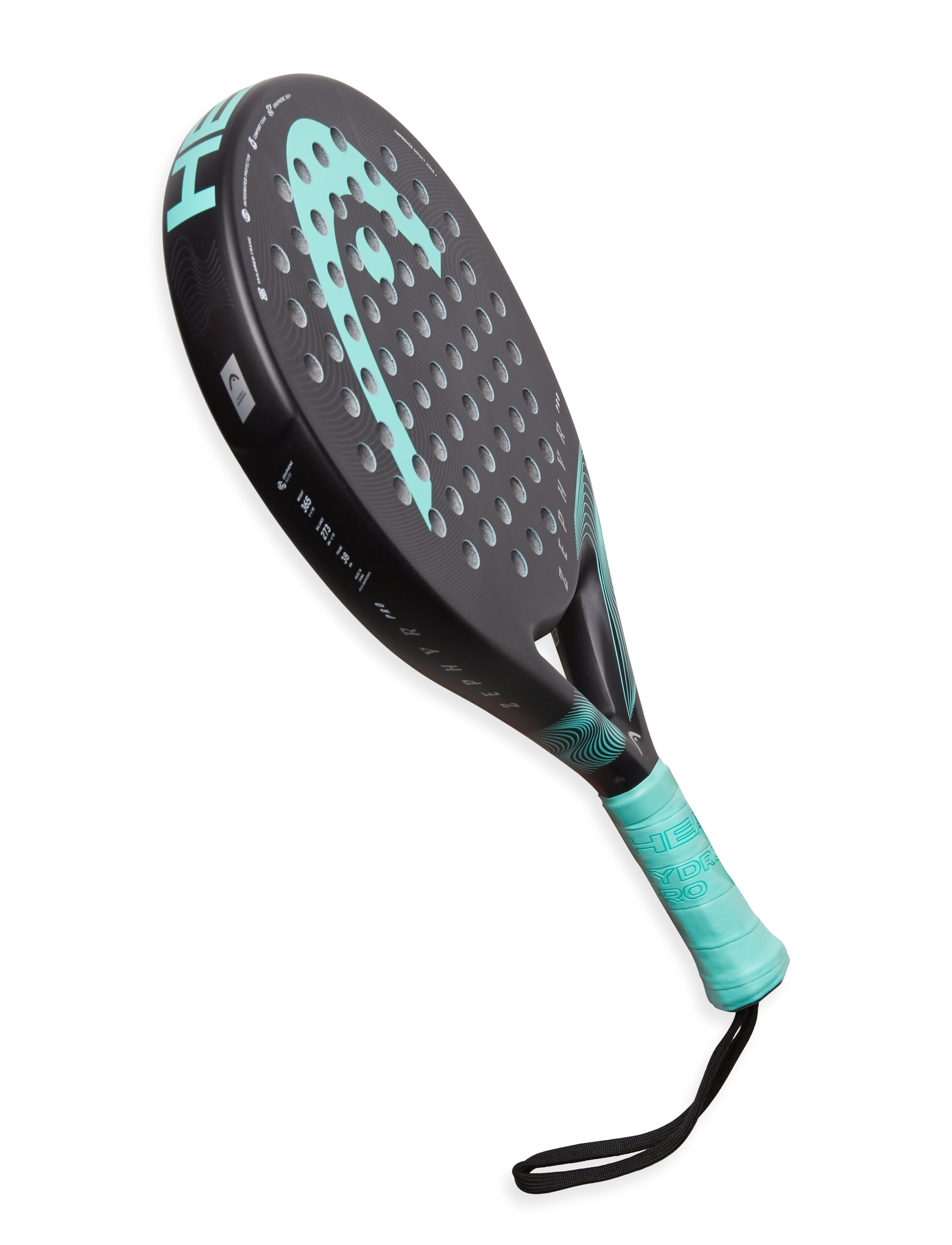 Head - Zephyr Pro 2023_bk_te - black/teal - 1
