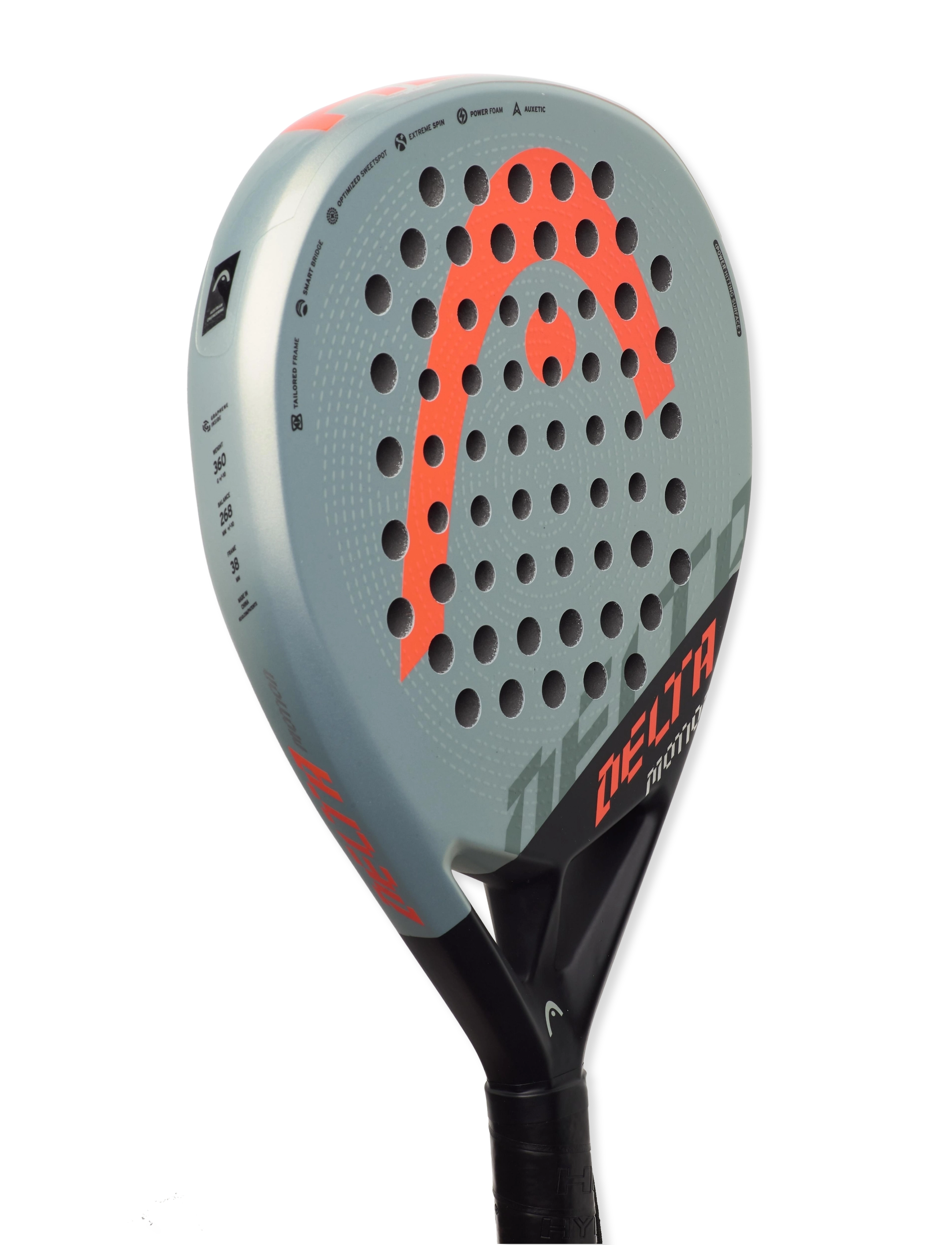 Head - HEAD Delta Motion Padel Racquet - black - 1