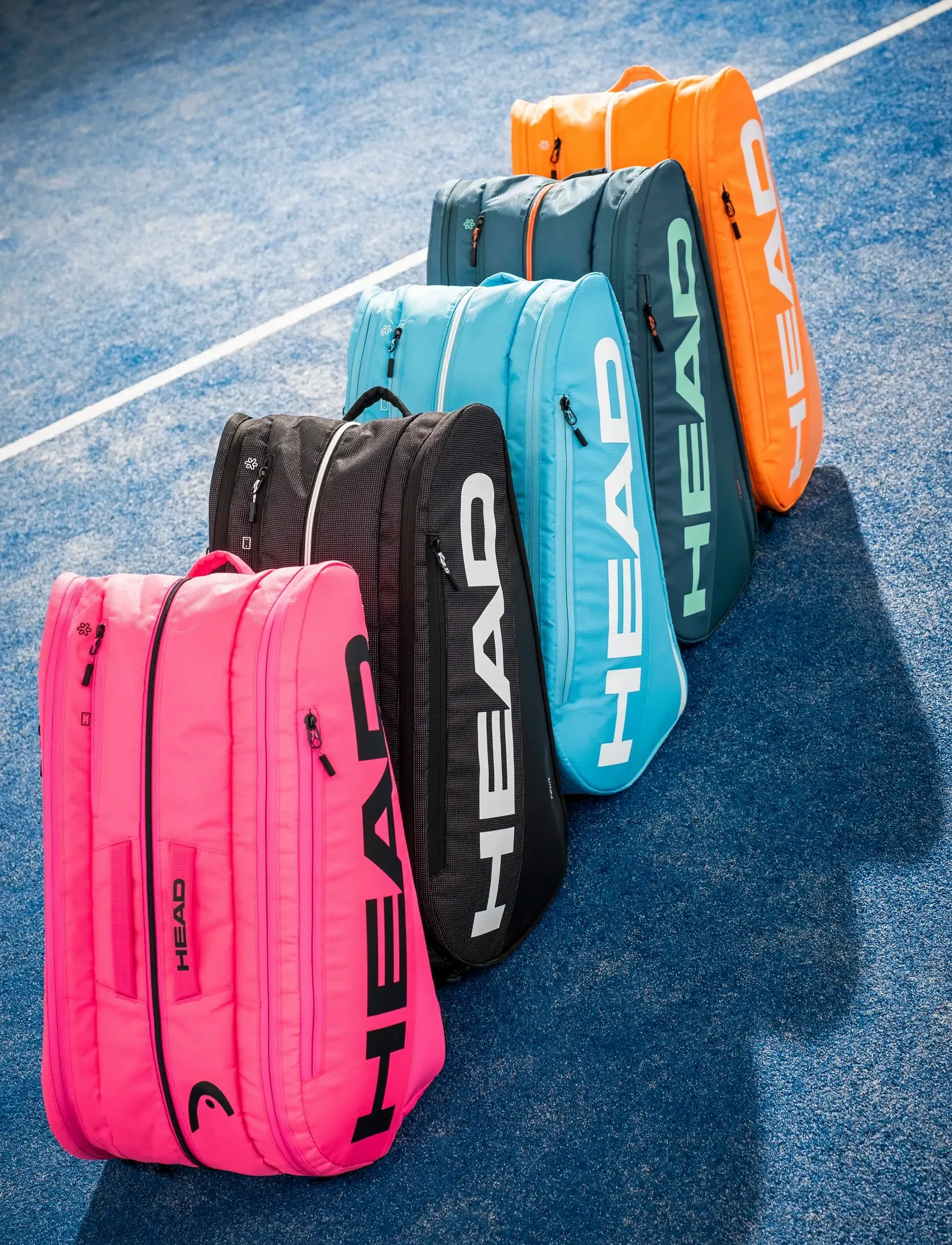 Head Tour Padel Bag L Bk, One Size, Black, Sport Training Bags > Sport Backpacks, Dame