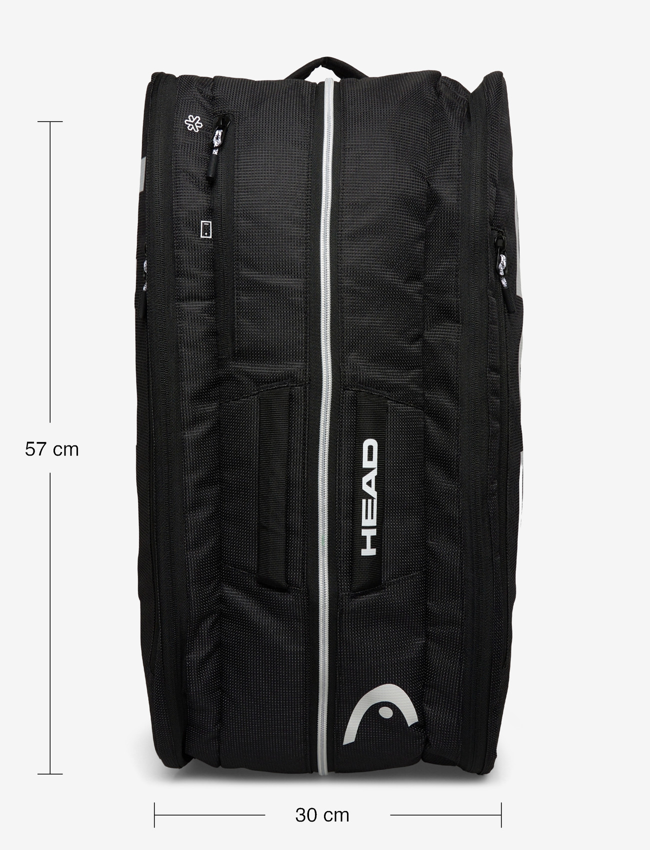 Head - Tour Padel Bag L BK - ketsjersporttasker - black - 5
