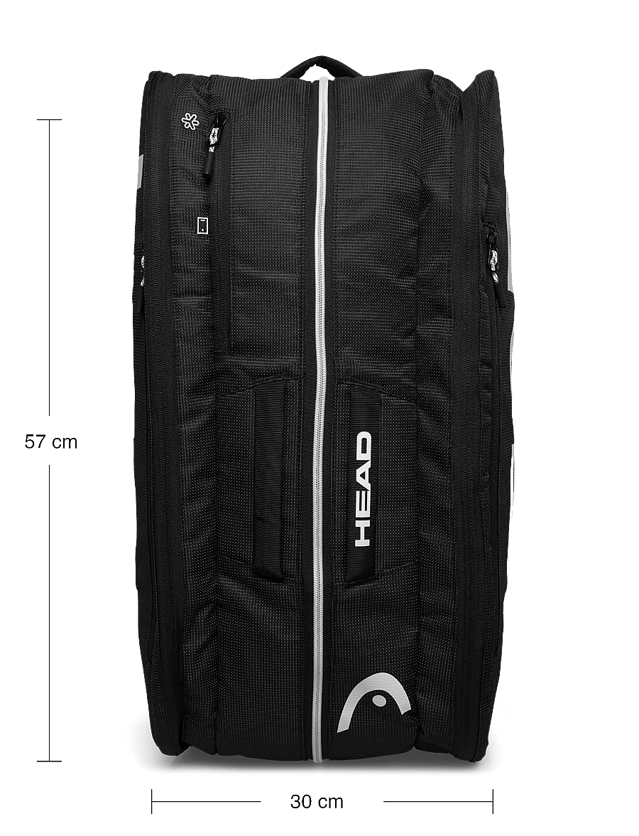 Head - Tour Padel Bag L BK - taschen für schlägersportarten - black - 5