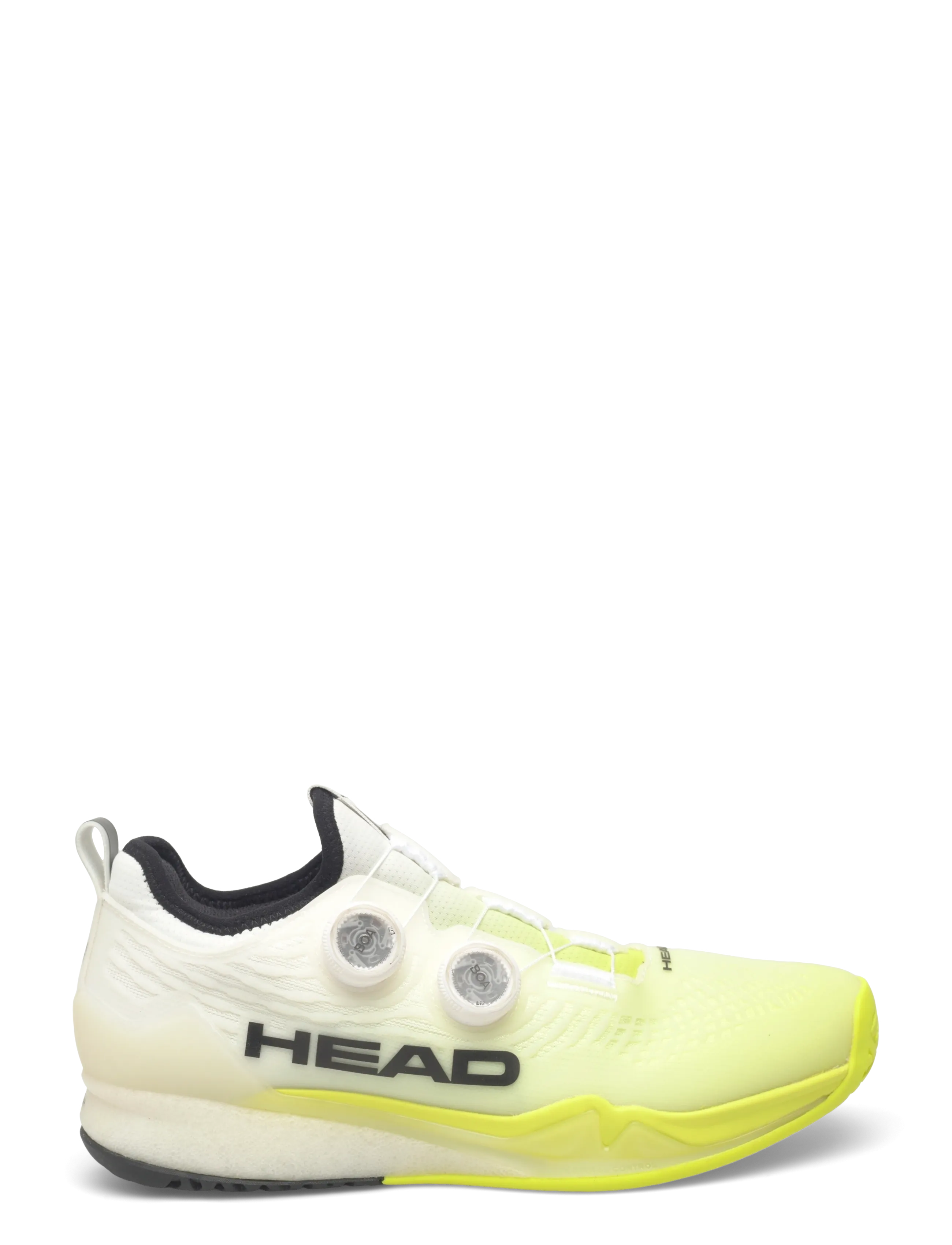 Head - Endure Pro BOA Men WHYW - reketispordi jalanõud - white/yellow - 2
