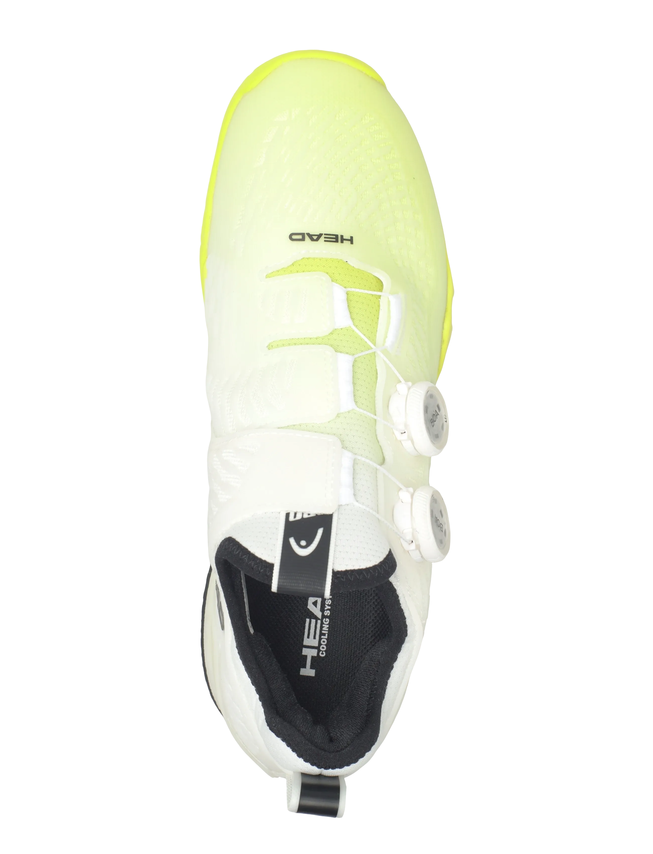 Head - Endure Pro BOA Men WHYW - reketispordi jalanõud - white/yellow - 4
