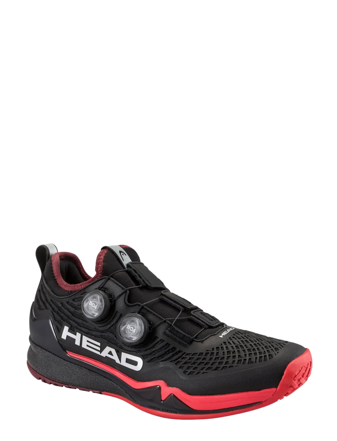 Head Endure Pro BOA Men BKRD - Tennissko - BLACK/RED / black