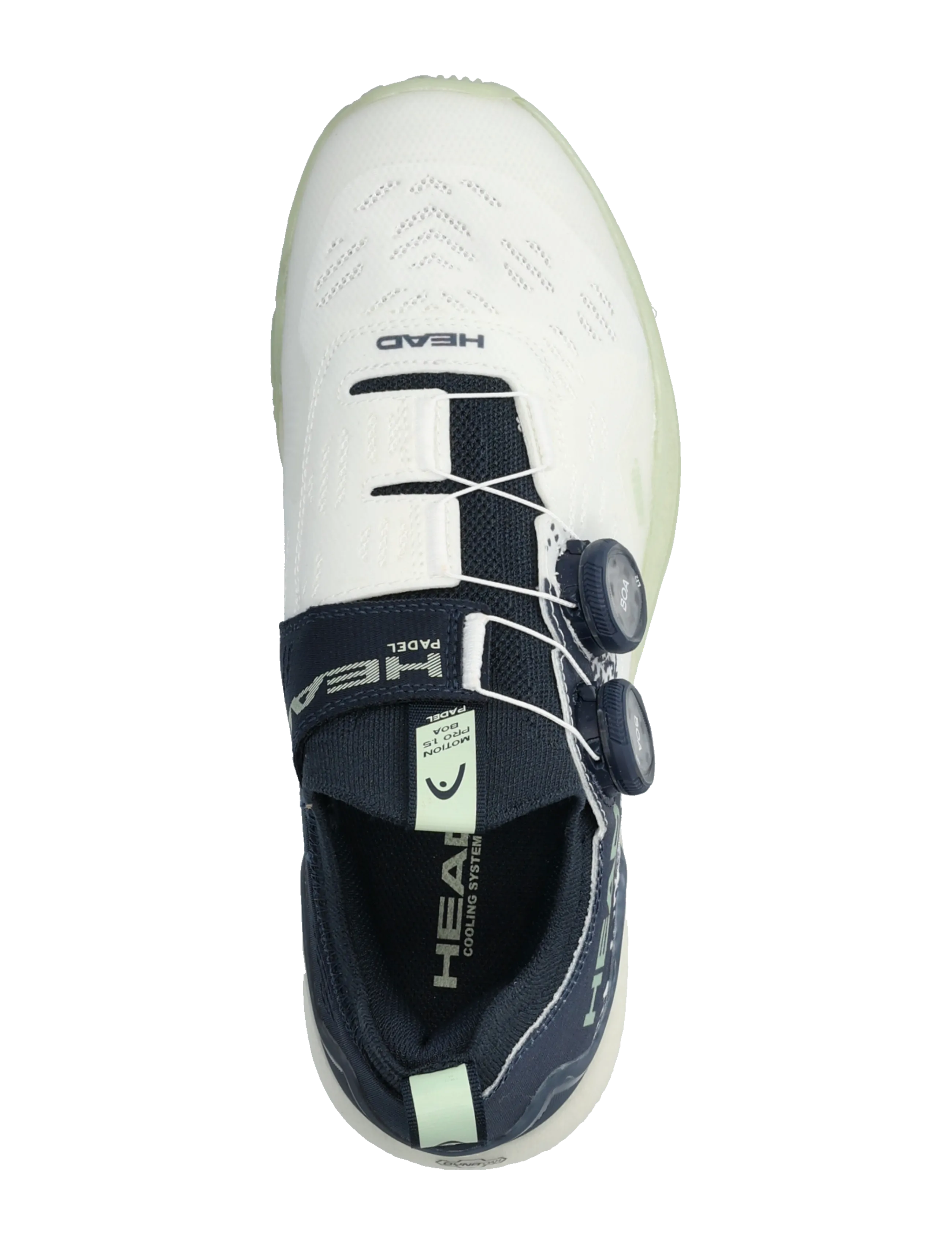 Head - Motion Pro 1.5 BOA Padel WHBB - mailapelikengät - white/blueberry - 4