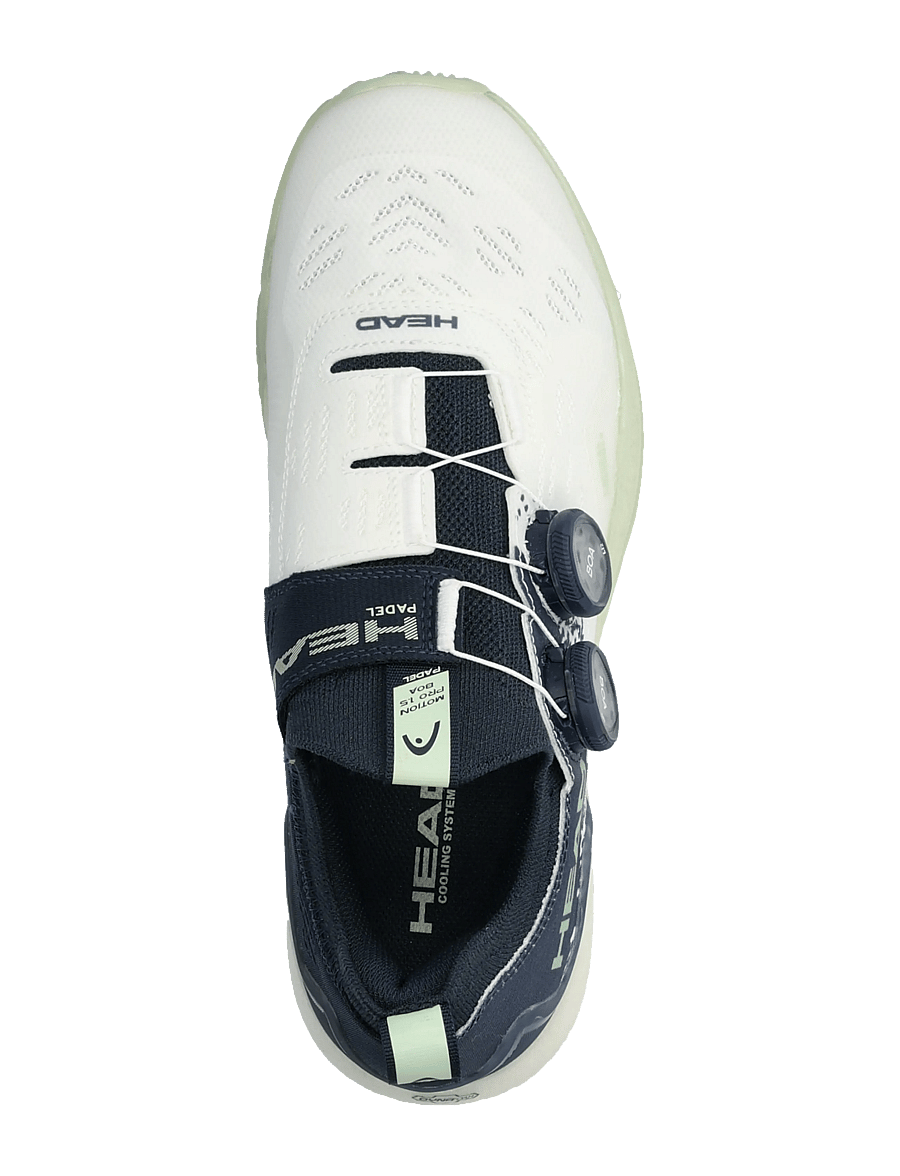 Head - Motion Pro 1.5 BOA Padel WHBB - padelskor - white/blueberry - 4
