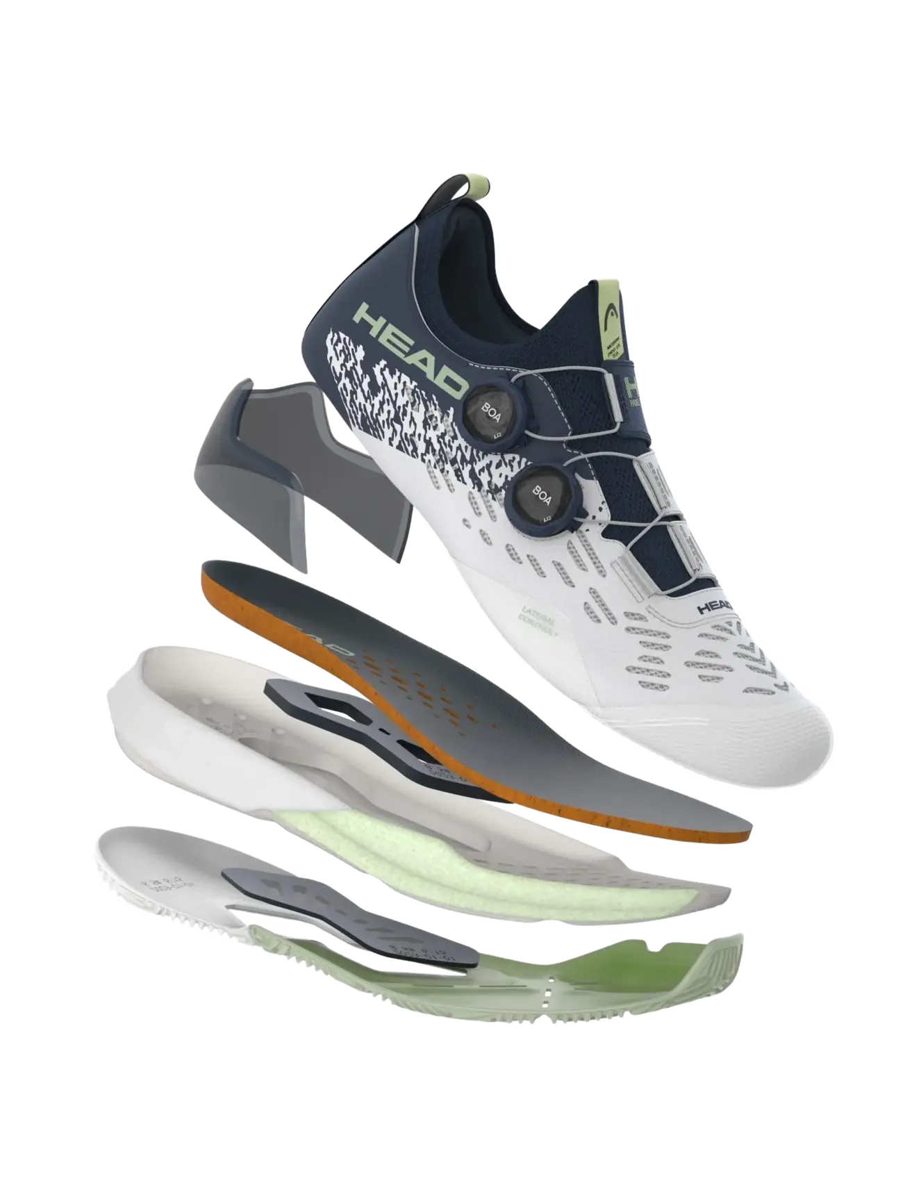 HEAD Motion Pro 1.5 Boa Padel Whbb låga sneakers herr – bild 6