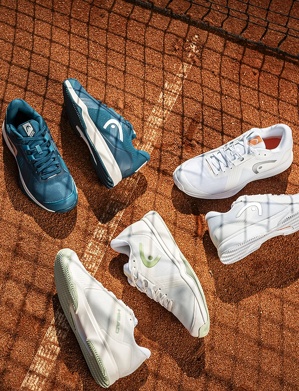 Head - Sprint Team 4.0 Clay Women WHCO - tennisschuhe - white/coral - 0