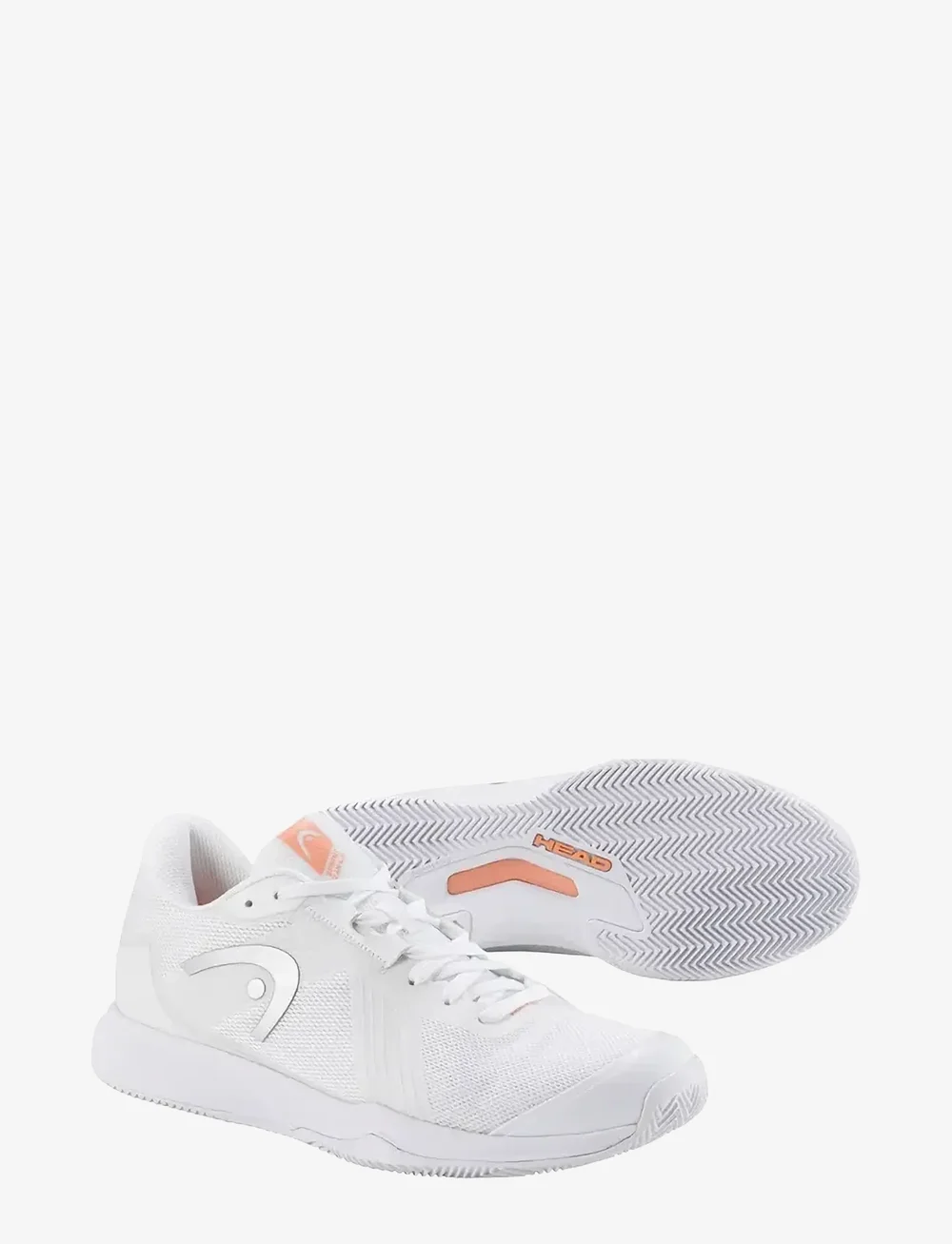 Head - Sprint Team 4.0 Clay Women WHCO - tennisschuhe - white/coral - 5