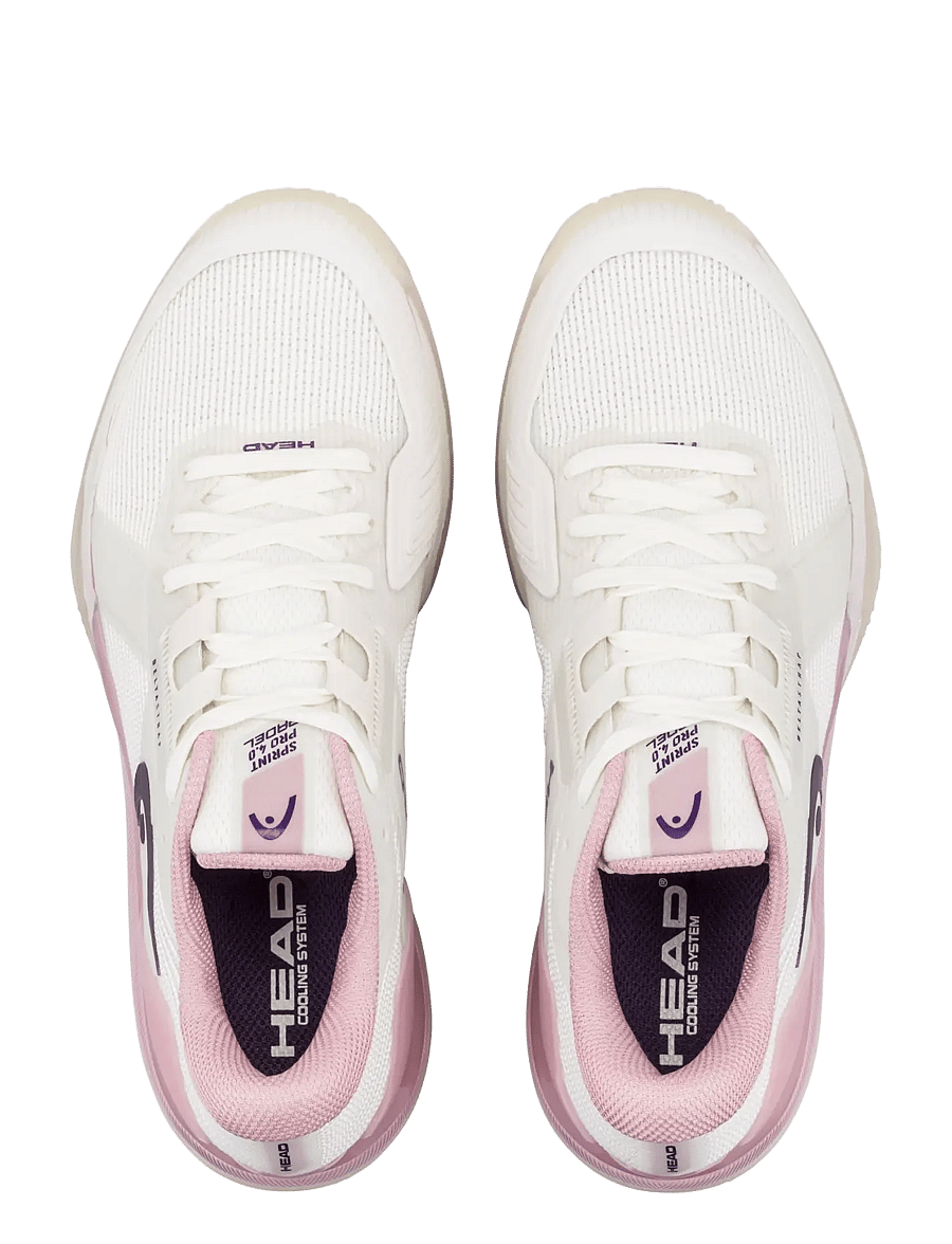 Head - Sprint Pro 4.0 Padel Women CWER - chalk white/english rose - 5