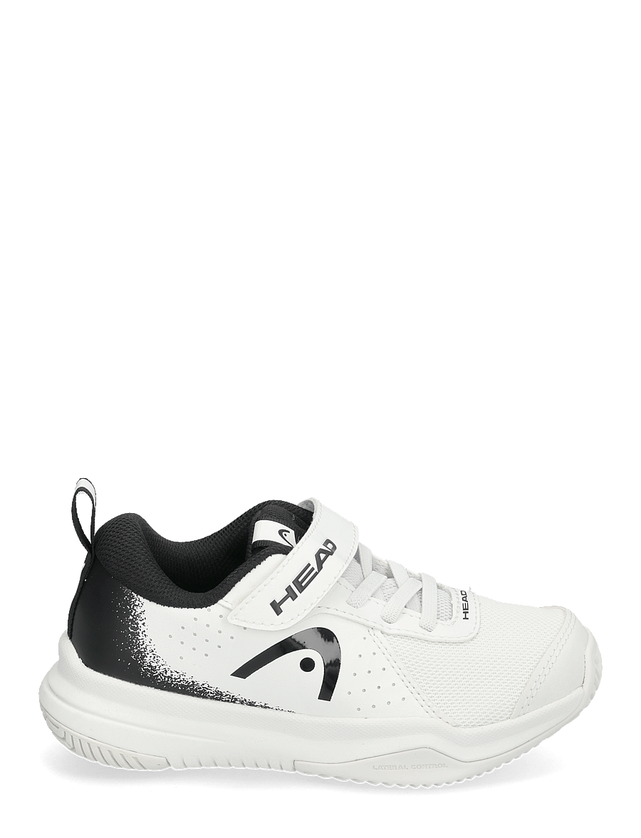 Head - Sprint Velcro 4.0 Kids WHBK - laisvalaikio batai žemu aulu - white/black - 2