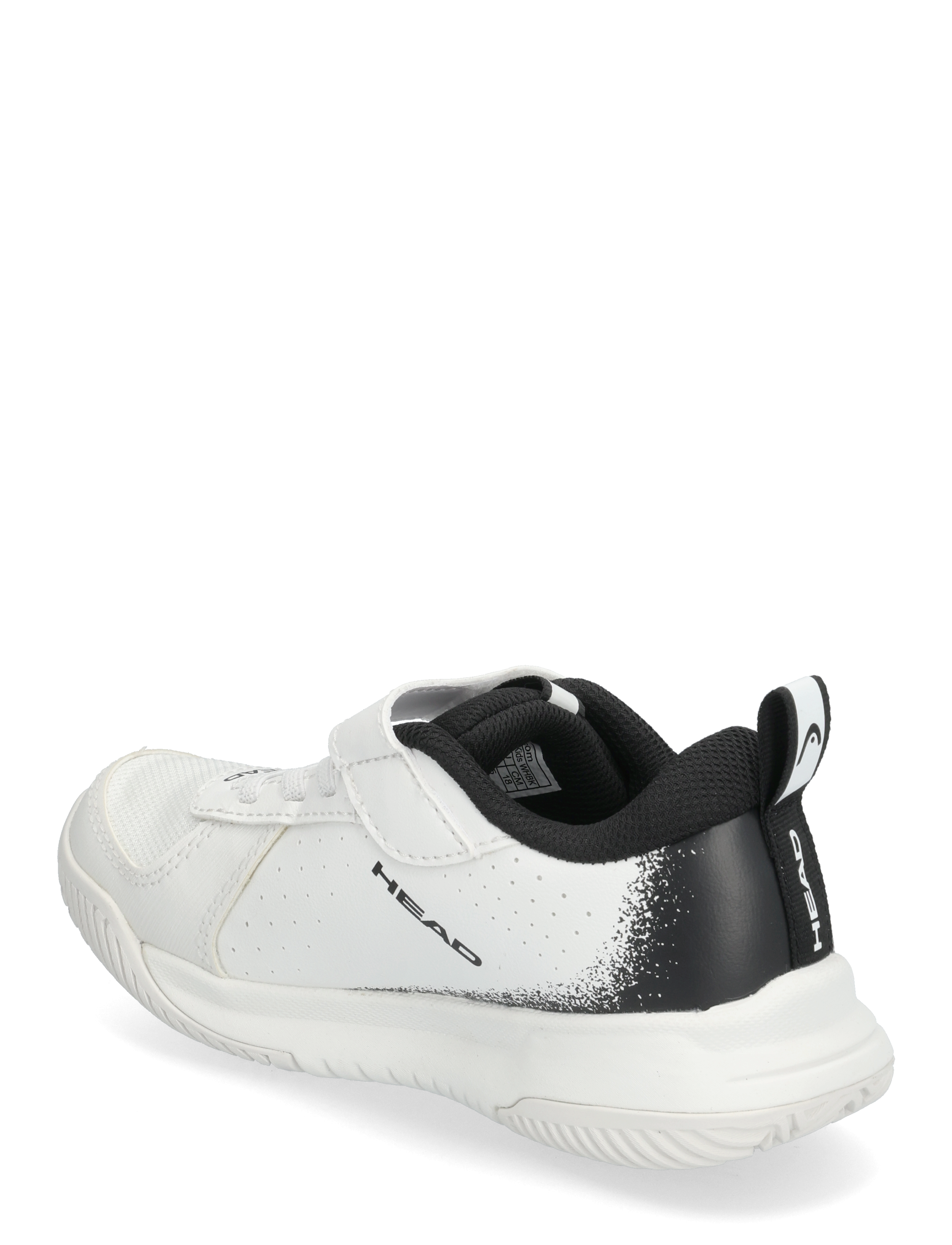 Head - Sprint Velcro 4.0 Kids WHBK - laisvalaikio batai žemu aulu - white/black - 3