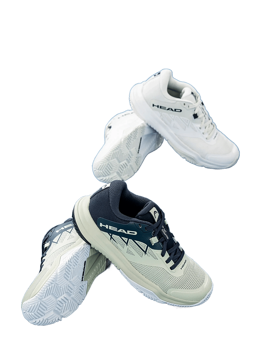 Head - Motion 1.5 Padel Junior WHBB - trainingsschuhe - white/blueberry - 5