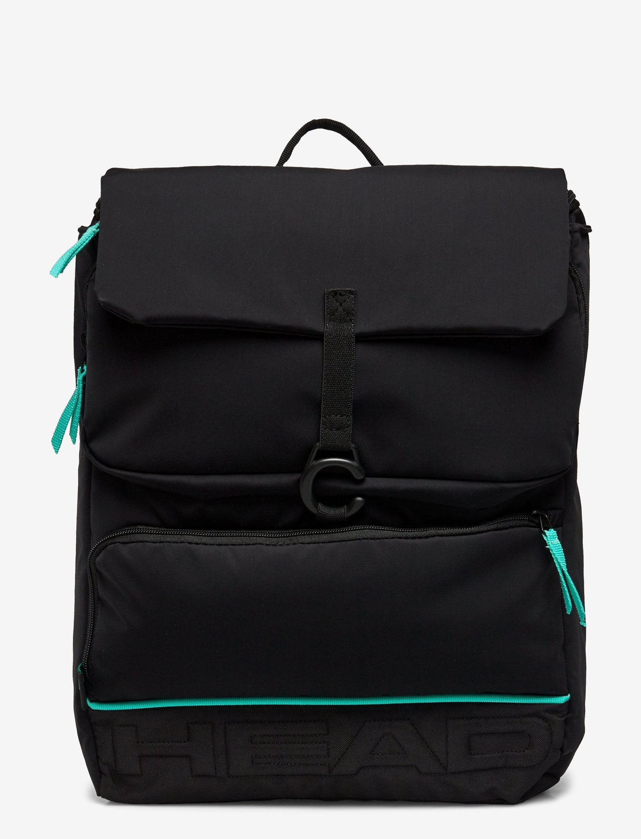 Head - Coco Backpack - taschen für schlägersportarten - black/mint - 0