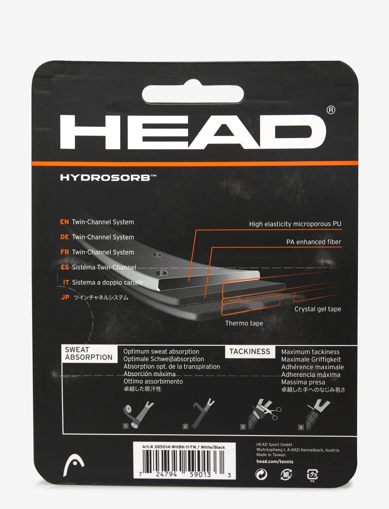 Head - Hydrosorb™ - white/black - 1
