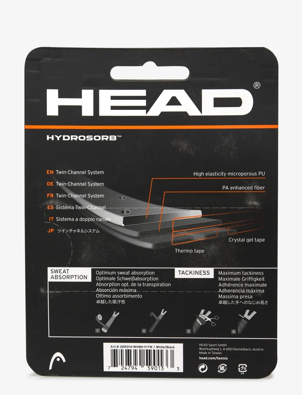 Head - Hydrosorb™ - bälle und zubehör - white/black - 1