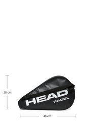 Head - Basic Padel Full Size Coverbag 2011 - mailapelilaukut - black - 4