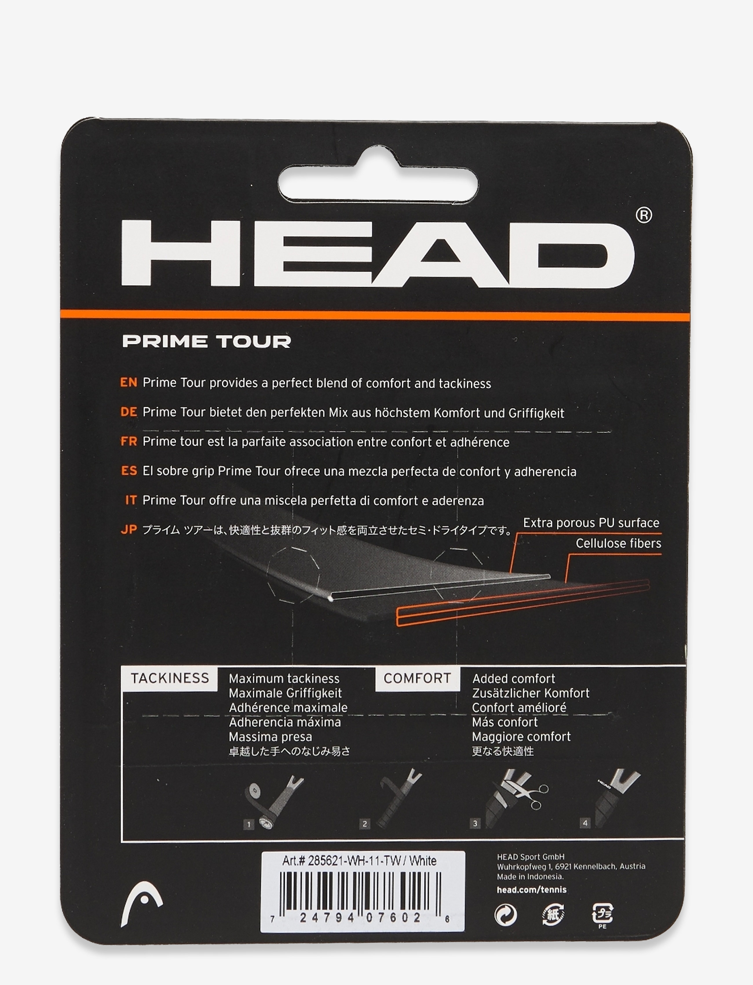 Head - Prime Tour - balls & accessories - white - 1