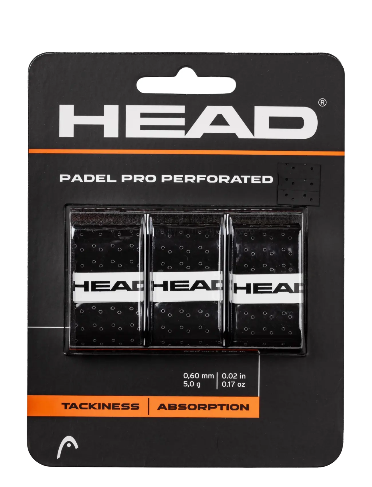 Head Padel Pro Perforated - Vaata kõiki - BLACK / black
