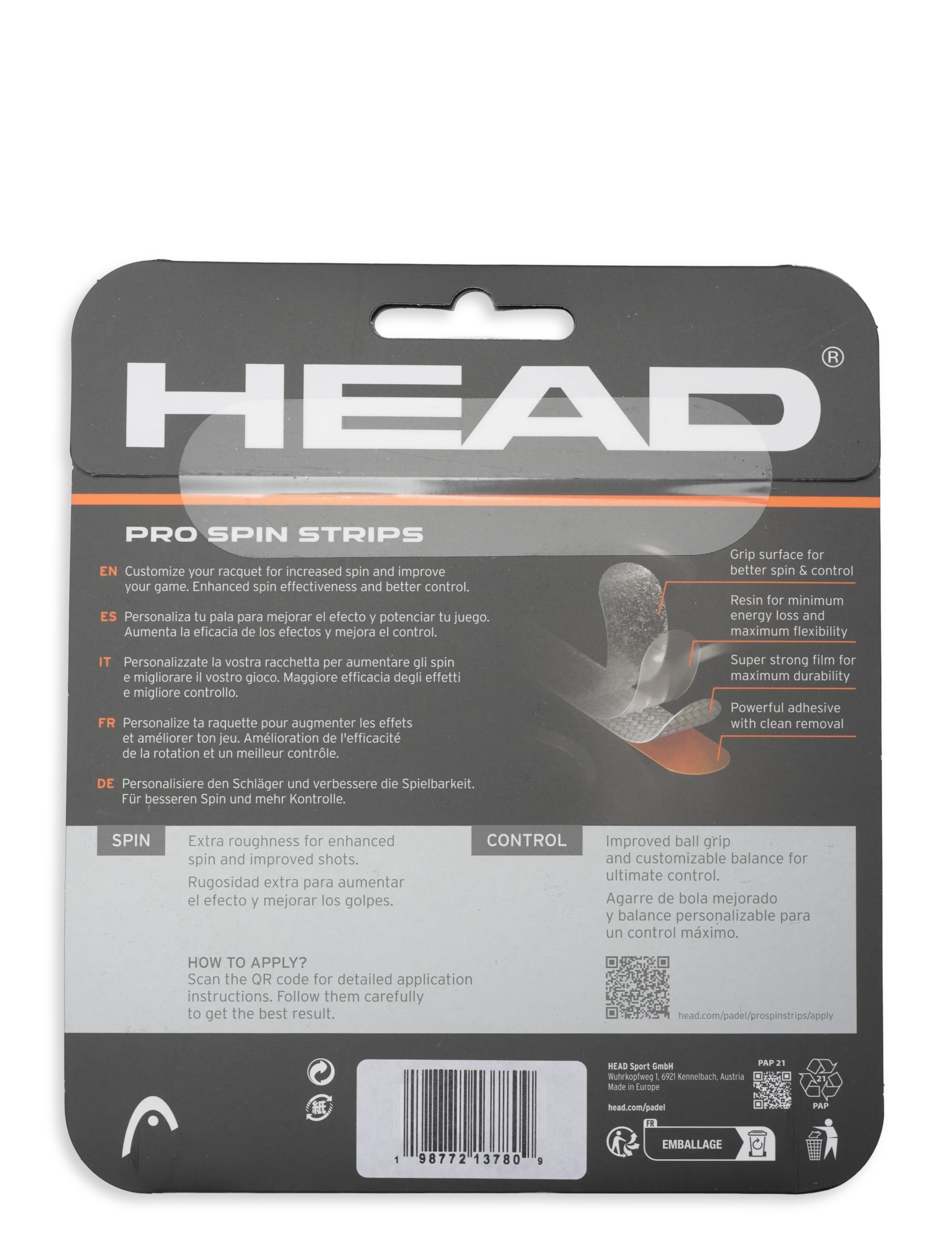 Head - Padel Pro Spin Strips - uni - 1