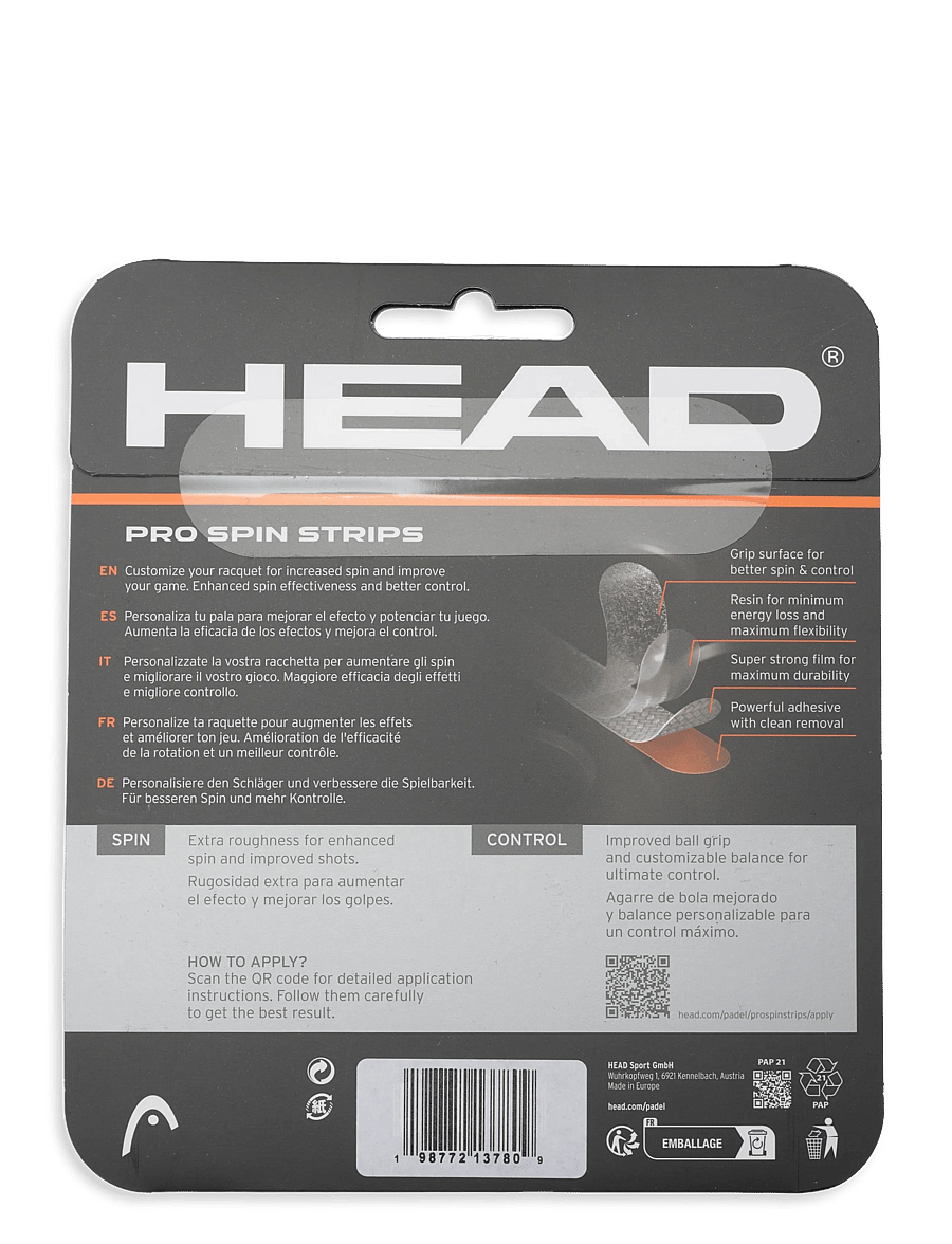 Head - Padel Pro Spin Strips - uni - 1