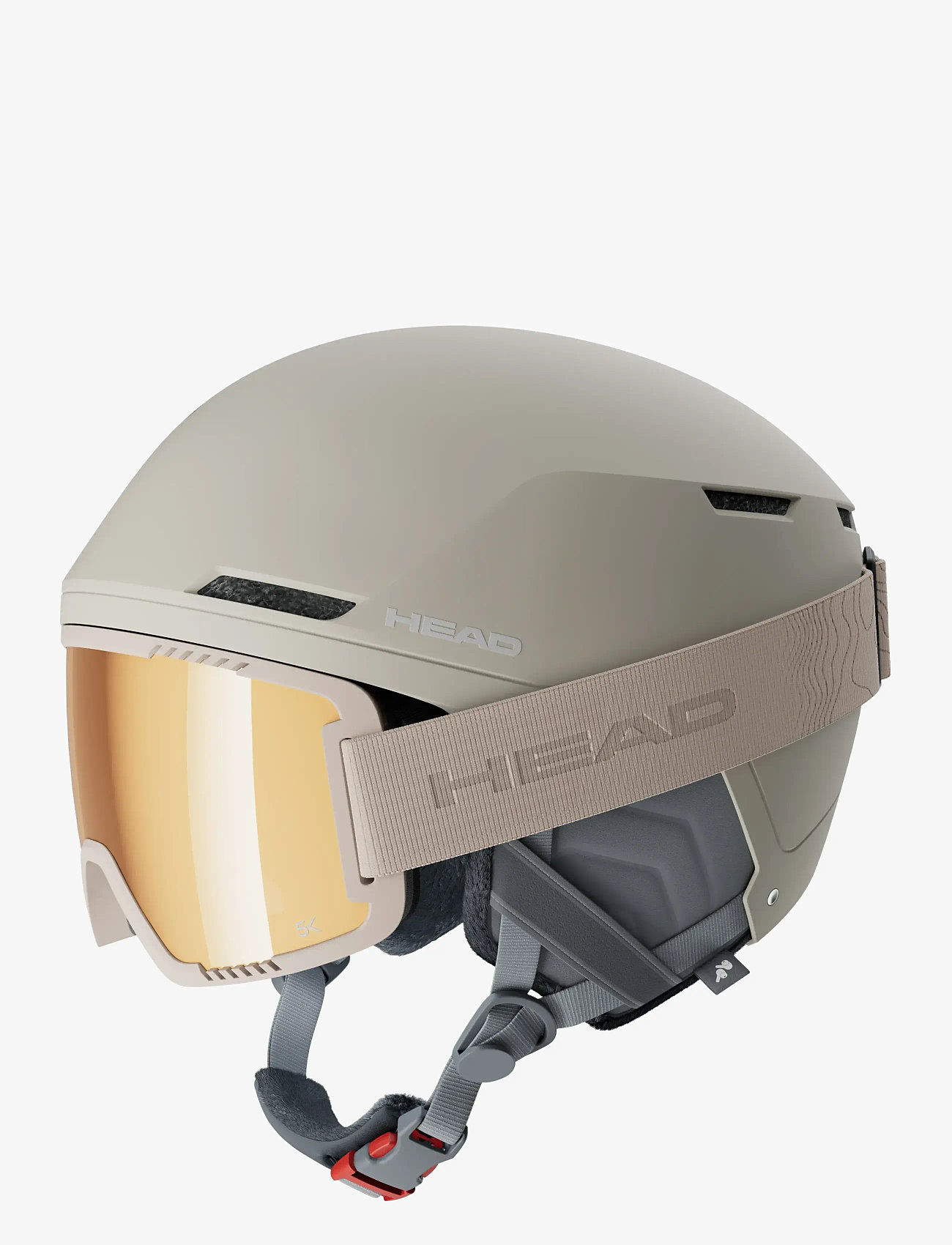 Head - CONTEX PRO 5K SKI & SNOWBOARD GOGGLE - vinter sports tilbehør - gold/sand - 3