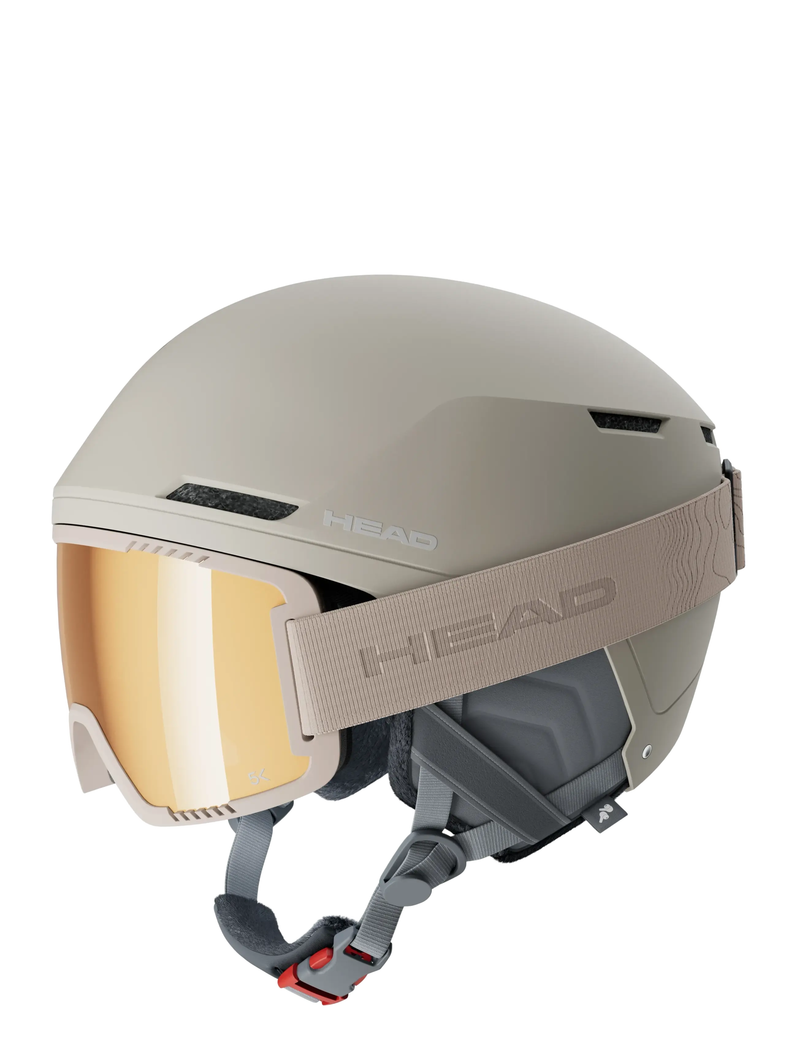 Head - CONTEX PRO 5K SKI & SNOWBOARD GOGGLE - gold/sand - 3