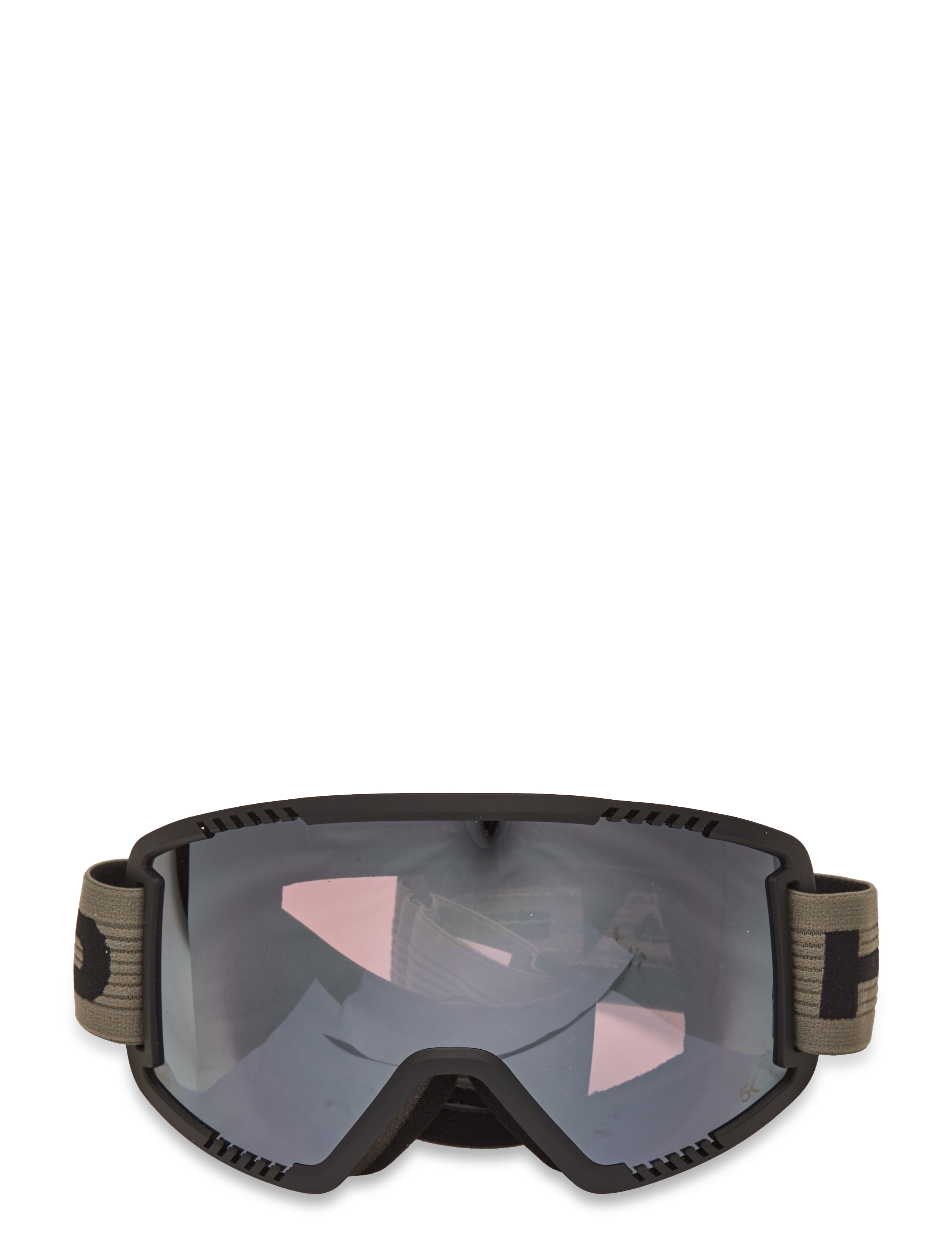 Head CONTEX PRO 5K SKI & SNOWBOARD GOGGLE - Hlífðargleraugu - CHROME/OLIVE / khaki/green